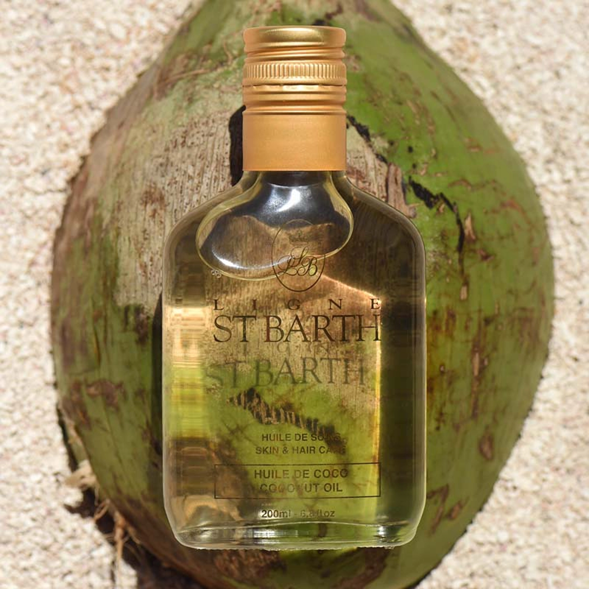 Кокосовое масло Coconut Oil Body & Hair Care LIGNE ST. BARTH Объем 200 мл — фото 6