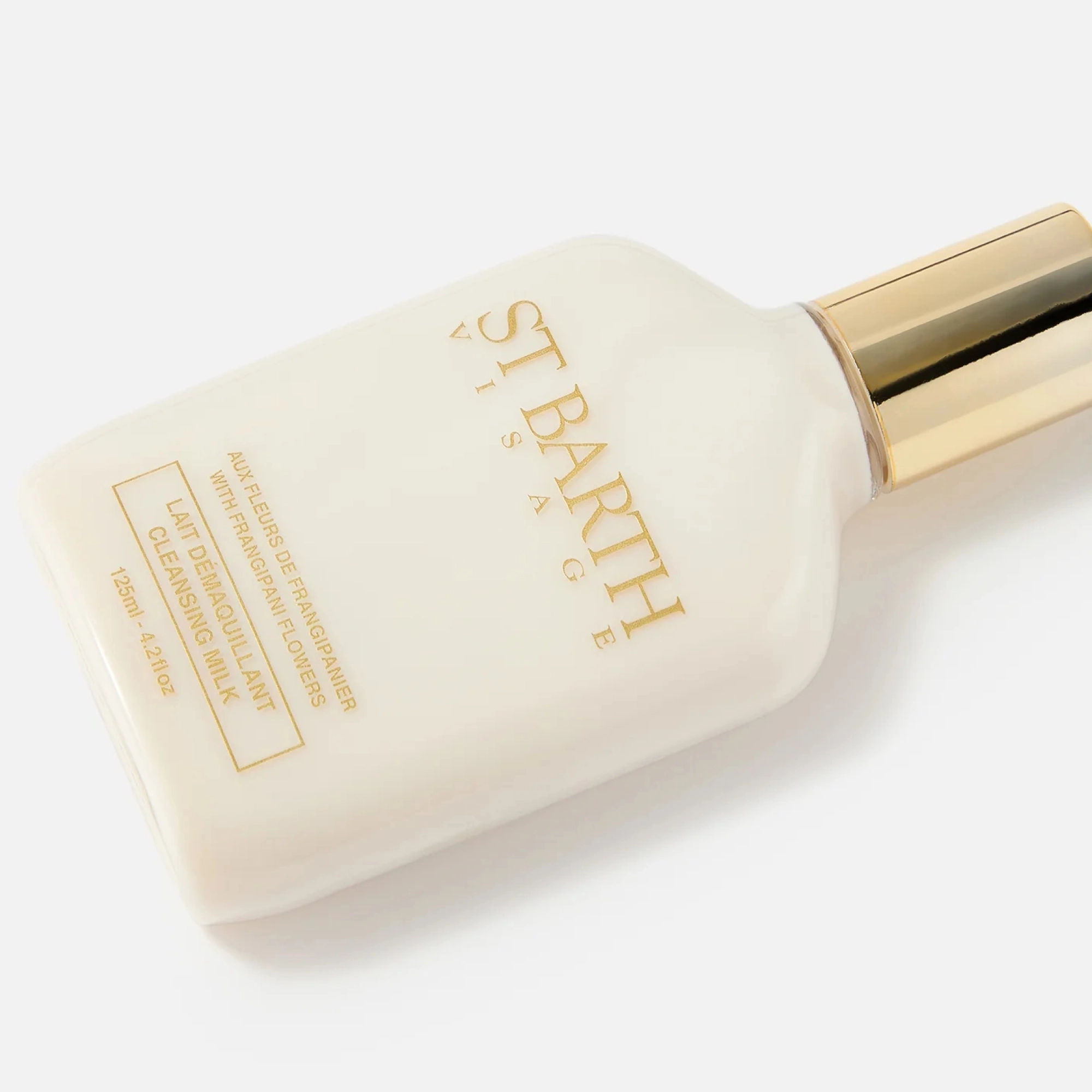 Очищувальне молочко для обличчя з екстрактом квітів франжипані Cleansing Milk Frangipani Flowers LIGNE ST. BARTH Обʼєм 125 мл — фото 3
