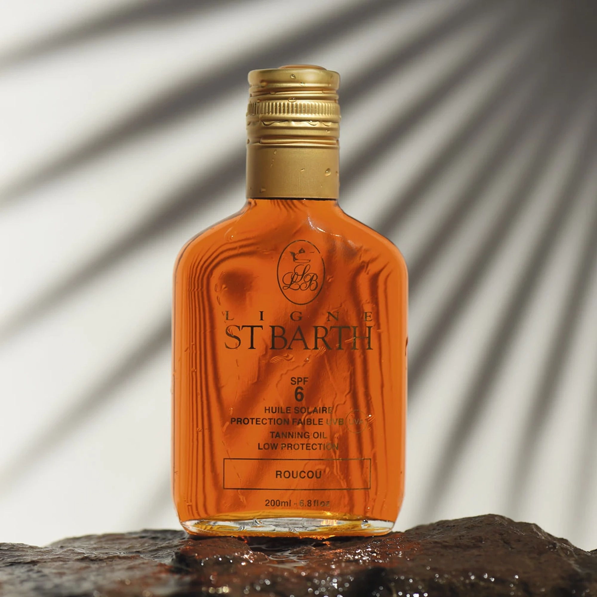 Олія помадного дерева Roucou Tanning Oil SPF 6 LIGNE ST. BARTH Обʼєм 200 мл — фото 4