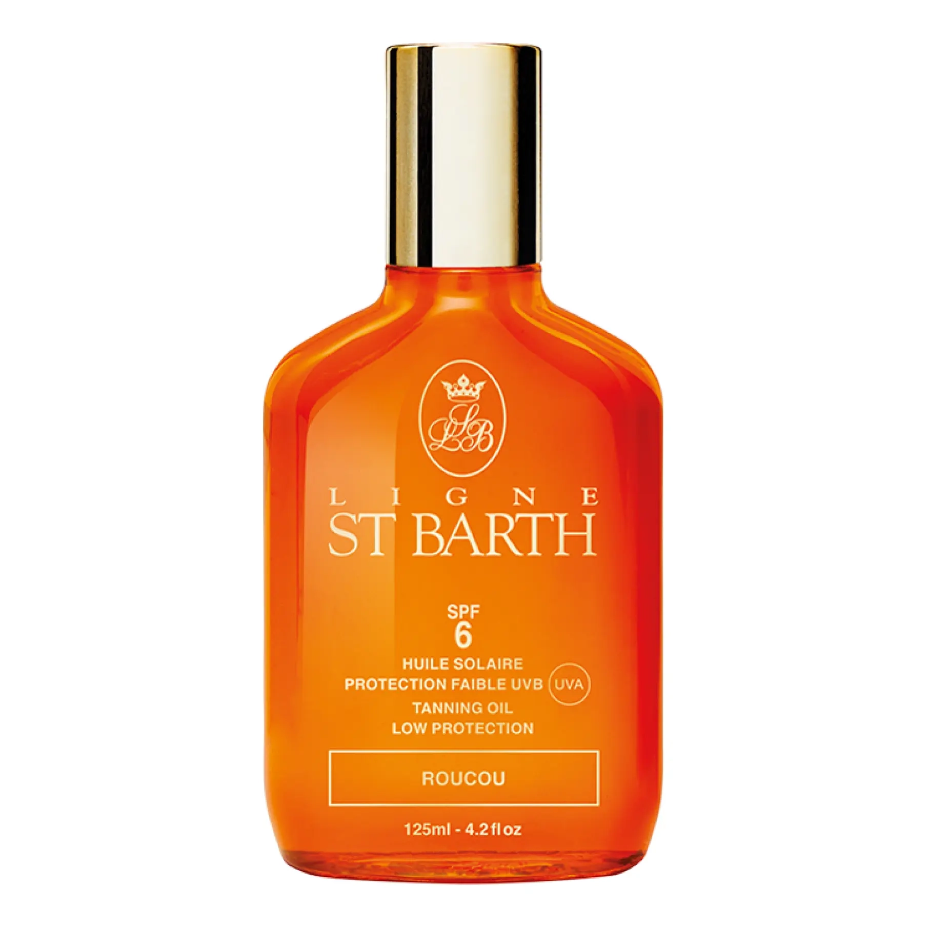 Олія помадного дерева Roucou Tanning Oil SPF 6 LIGNE ST. BARTH Обʼєм 125 мл