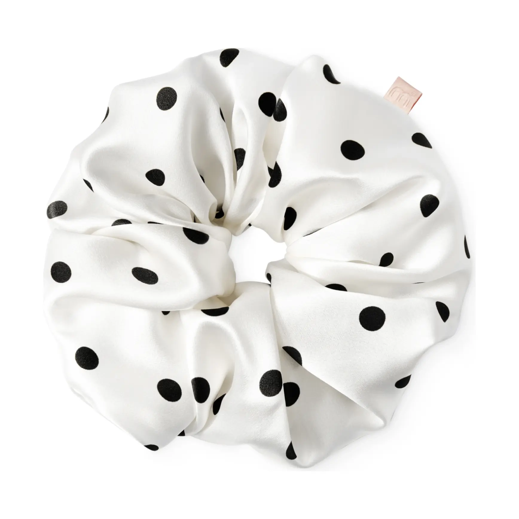 Супероб'ємна шовкова резинка Silk Volume Scrunchie MON MOU Відтінок Black Point