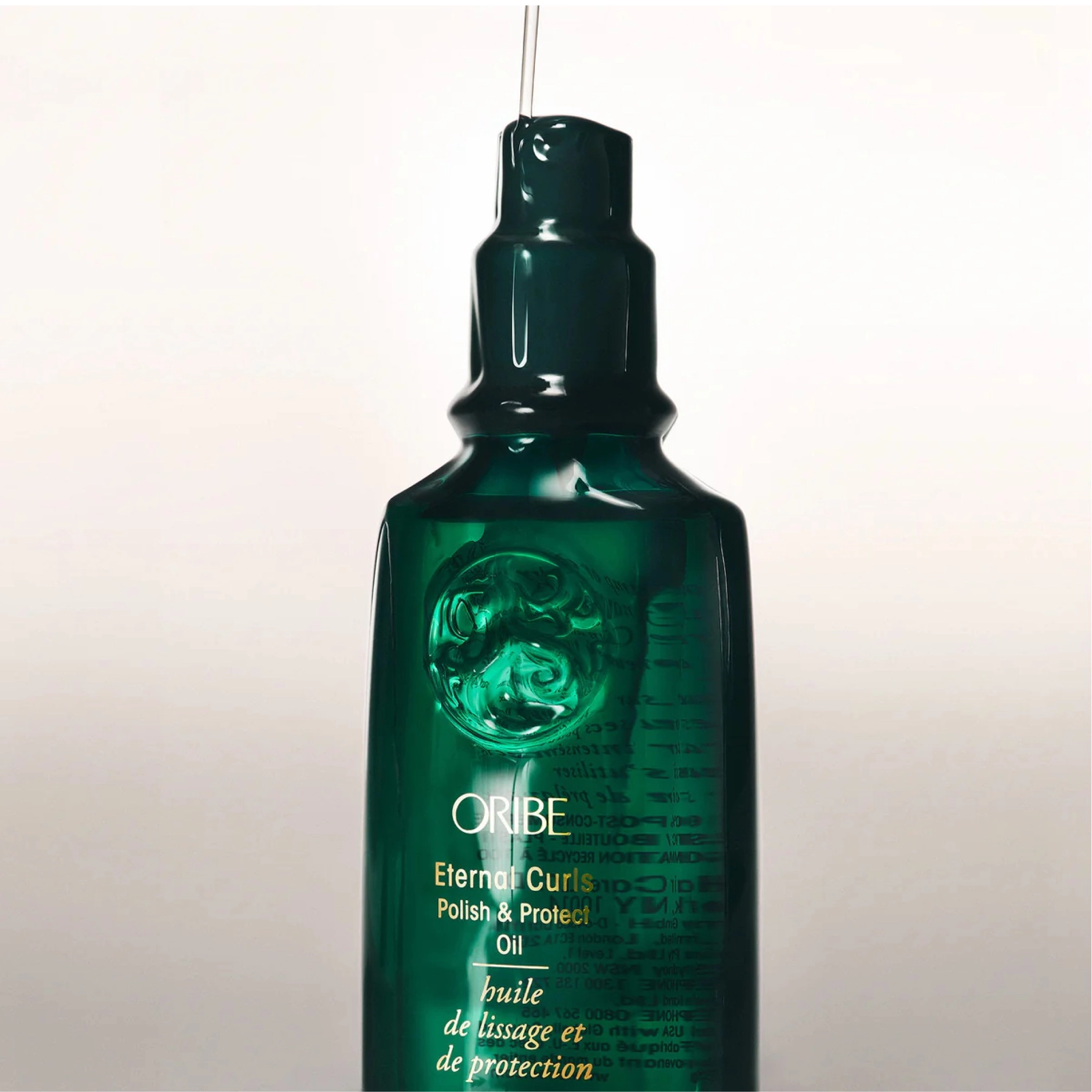 Живильна олія для захисту хвилястого та кучерявого волосся Eternal Curls Polish & Protect Oil ORIBE Обʼєм 100 мл — фото 5