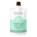 Гель для душу з потрійним комплексом кислот Triple Acid Body Wash FRANK BODY Обʼєм 75 мл