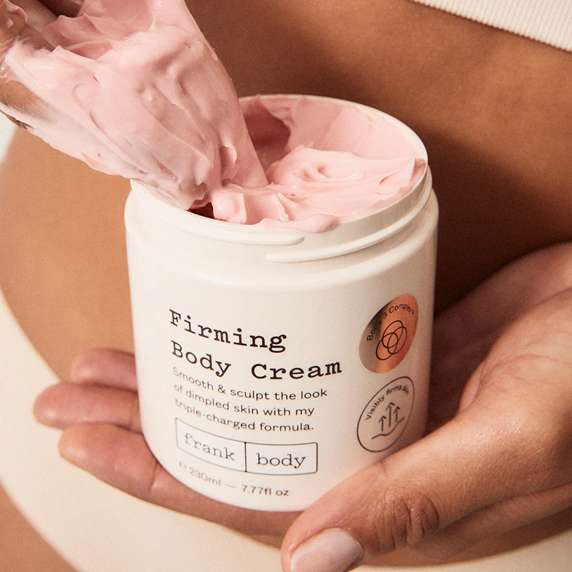 Зміцнювальний крем для тіла Firming Body Cream FRANK BODY Обʼєм 230 мл — фото 3