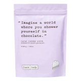 Кавовий скраб для тіла з какао Cacao Coffee Scrub FRANK BODY Обʼєм 200 мл