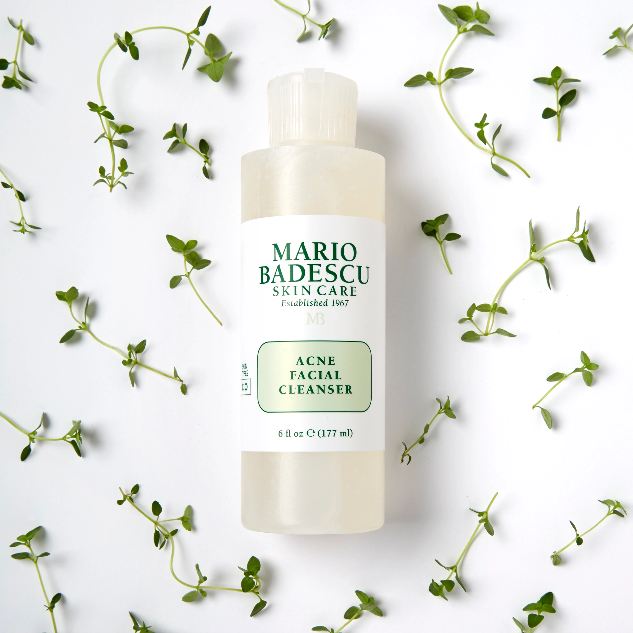 Гель для вмивання з саліциловою кислотою проти висипань Acne Facial Cleanser MARIO BADESCU Обʼєм 177 мл — фото 7