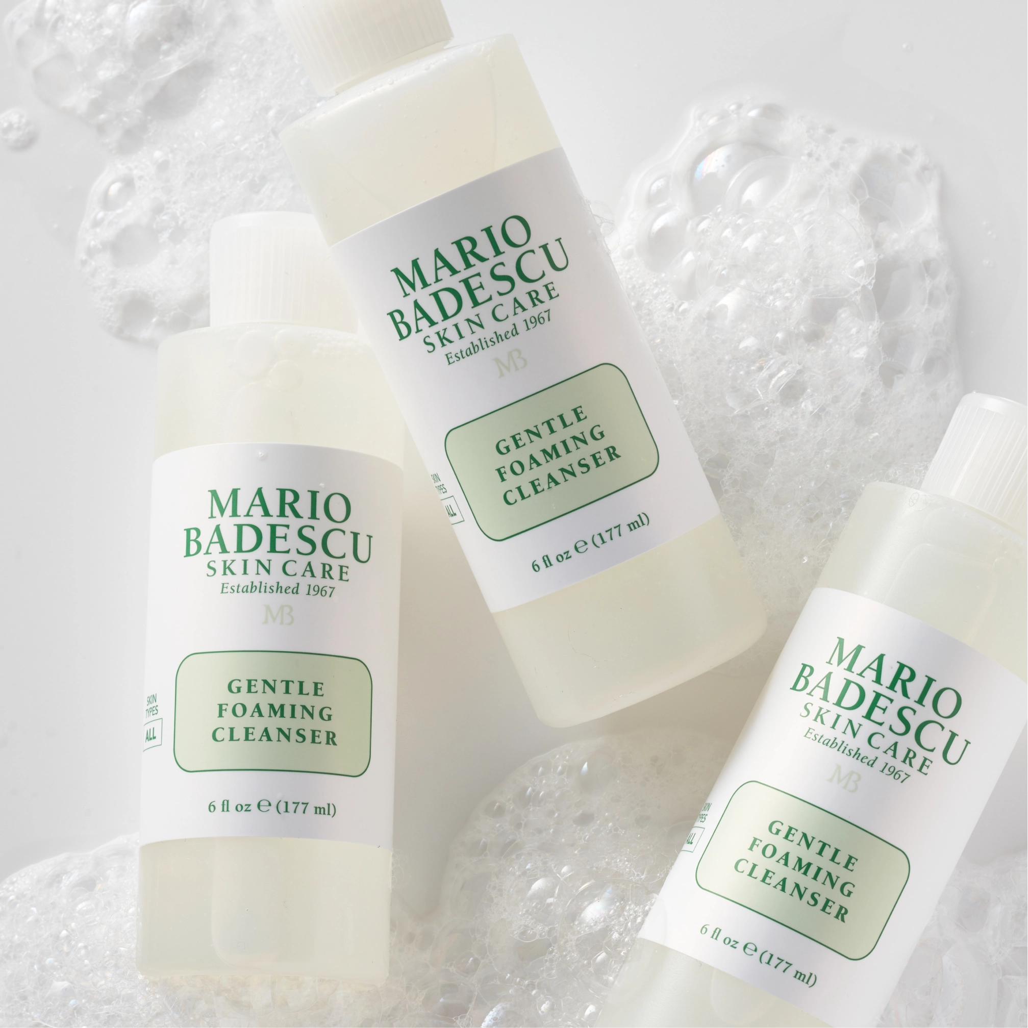 Зволожувальна пінка для вмивання Gentle Foaming Cleanser MARIO BADESCU Обʼєм 177 мл — фото 8