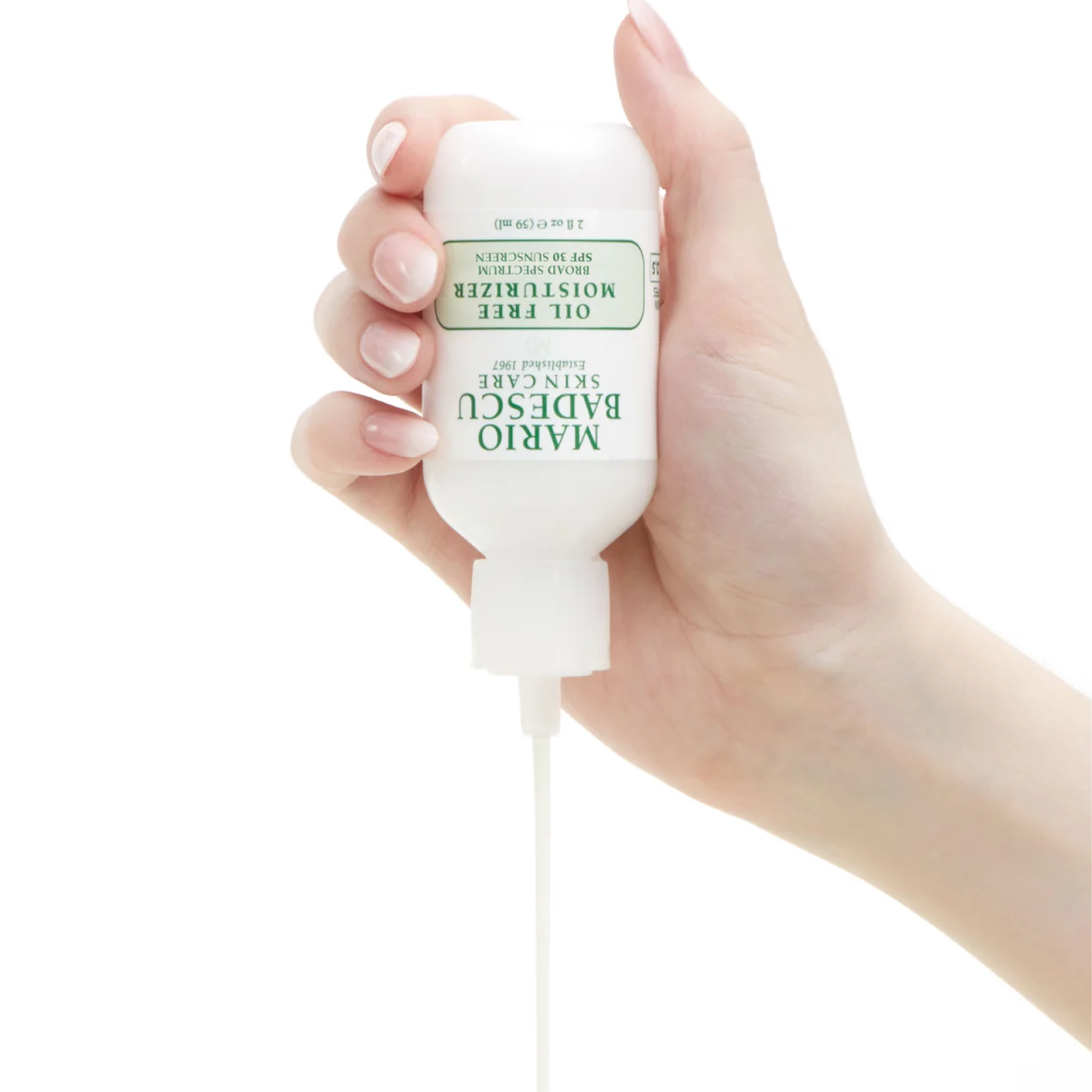 Легкий зволожувальний крем для обличчя з SPF 30 Oil Free Moisturizer SPF 30 MARIO BADESCU Обʼєм 59 мл — фото 3