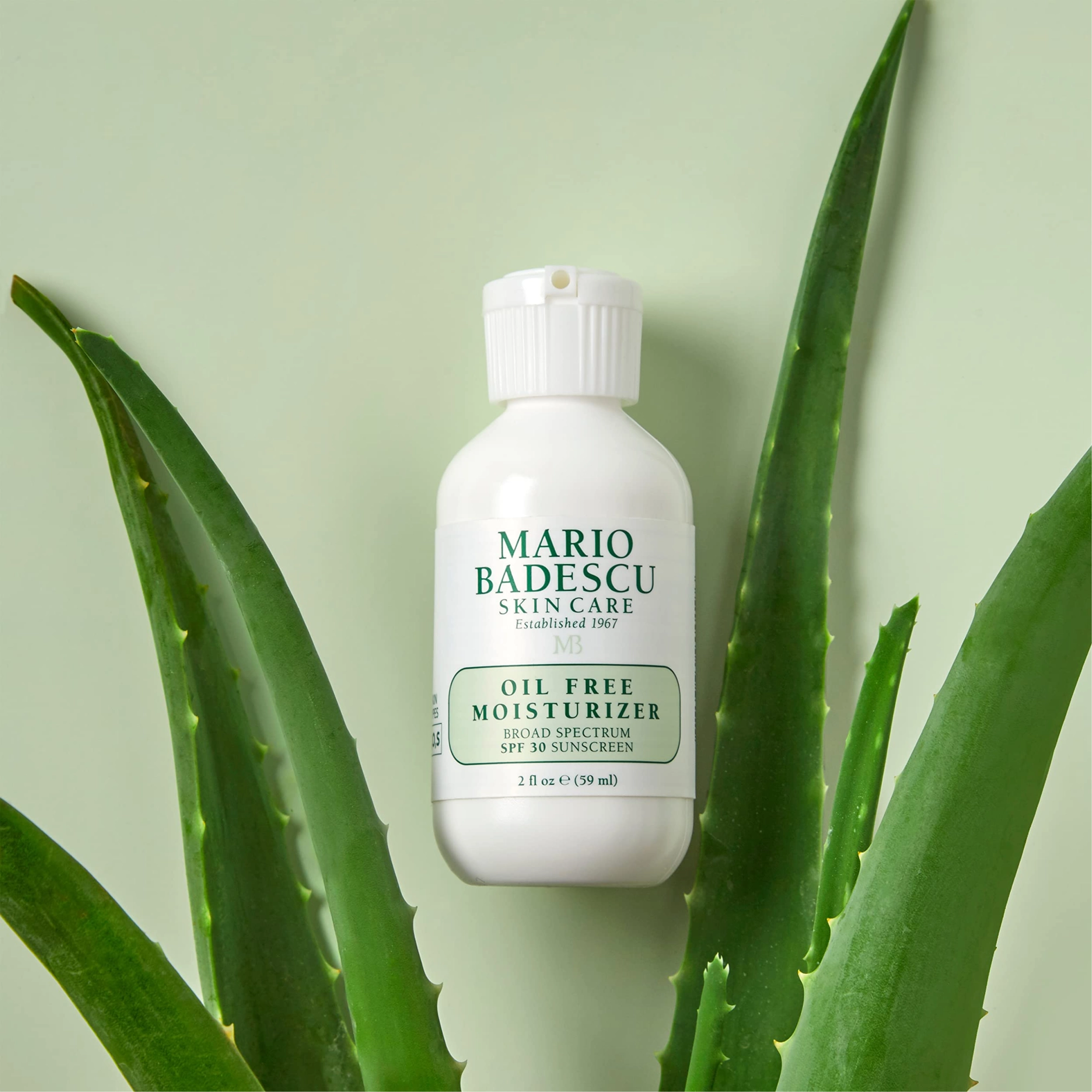 Легкий зволожувальний крем для обличчя з SPF 30 Oil Free Moisturizer SPF 30 MARIO BADESCU Обʼєм 59 мл — фото 6