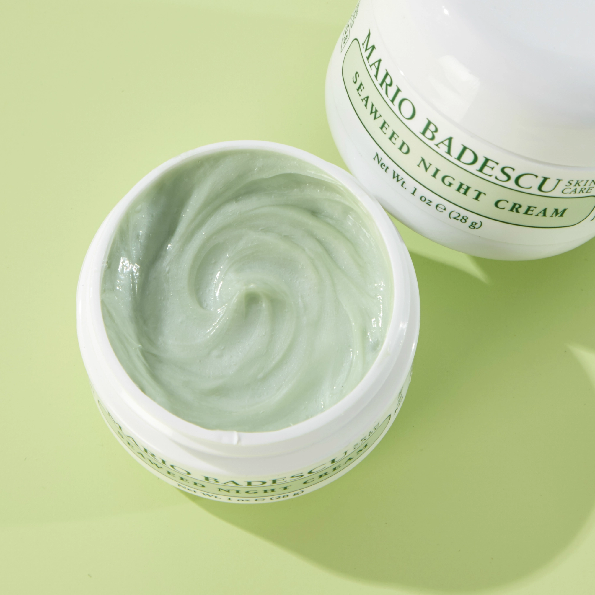 Нічний крем для обличчя з морськими водоростями Seaweed Night Cream MARIO BADESCU Вага 28 г — фото 7