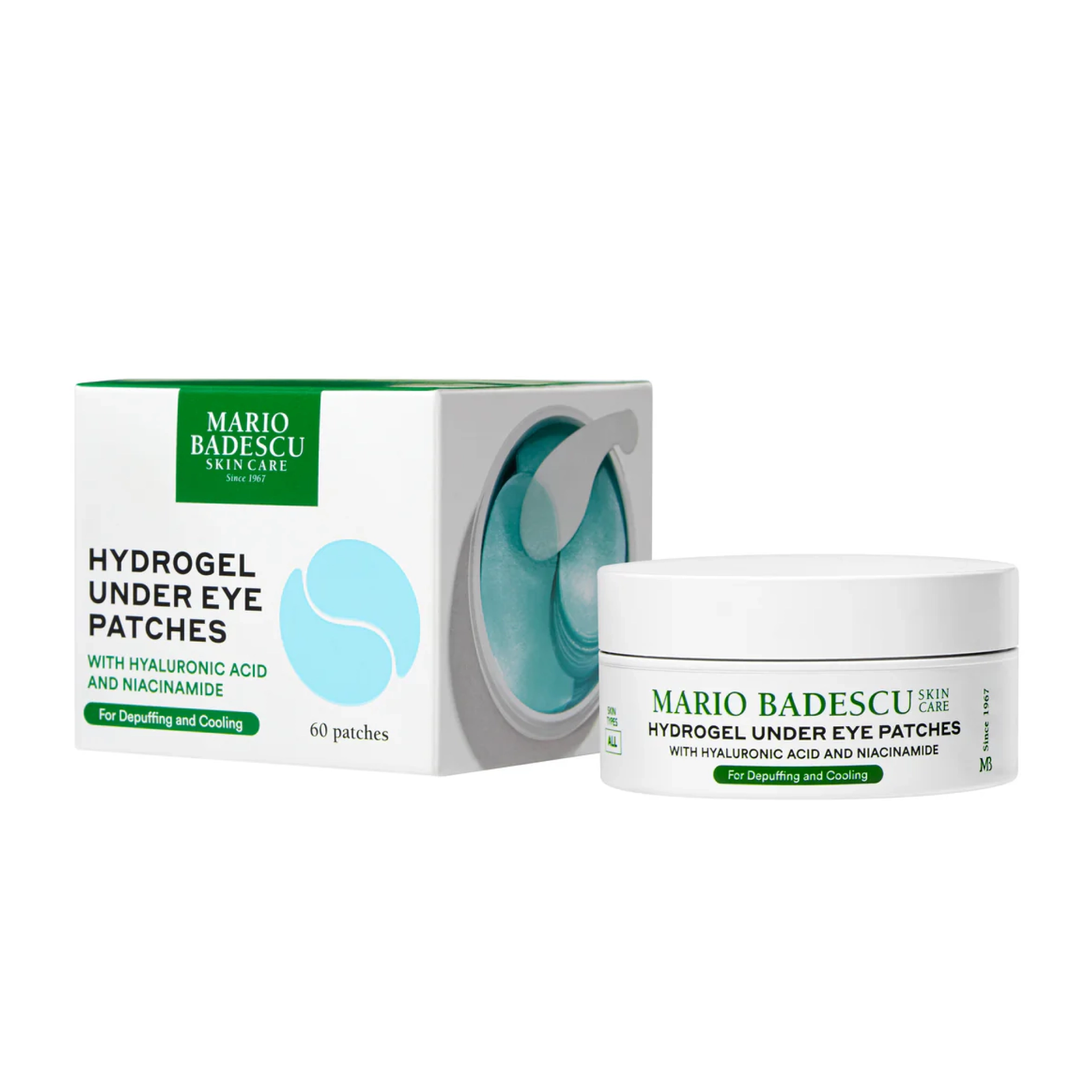 Гідрогелеві патчі для шкіри навколо очей Hydrogel Under Eye Patches MARIO BADESCU — фото 8