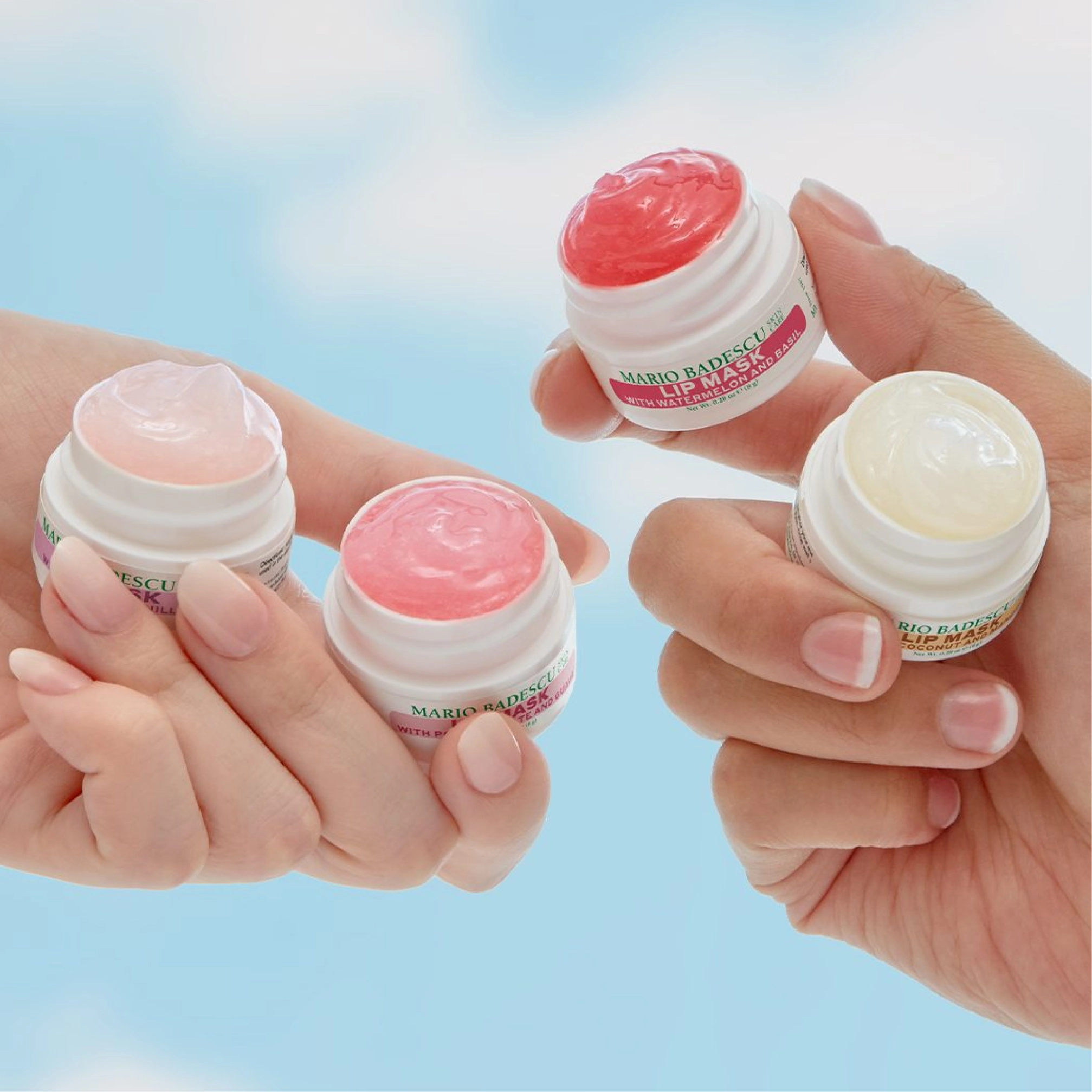 Колекція нічних масок для губ Lip Mask Collection MARIO BADESCU — фото 4