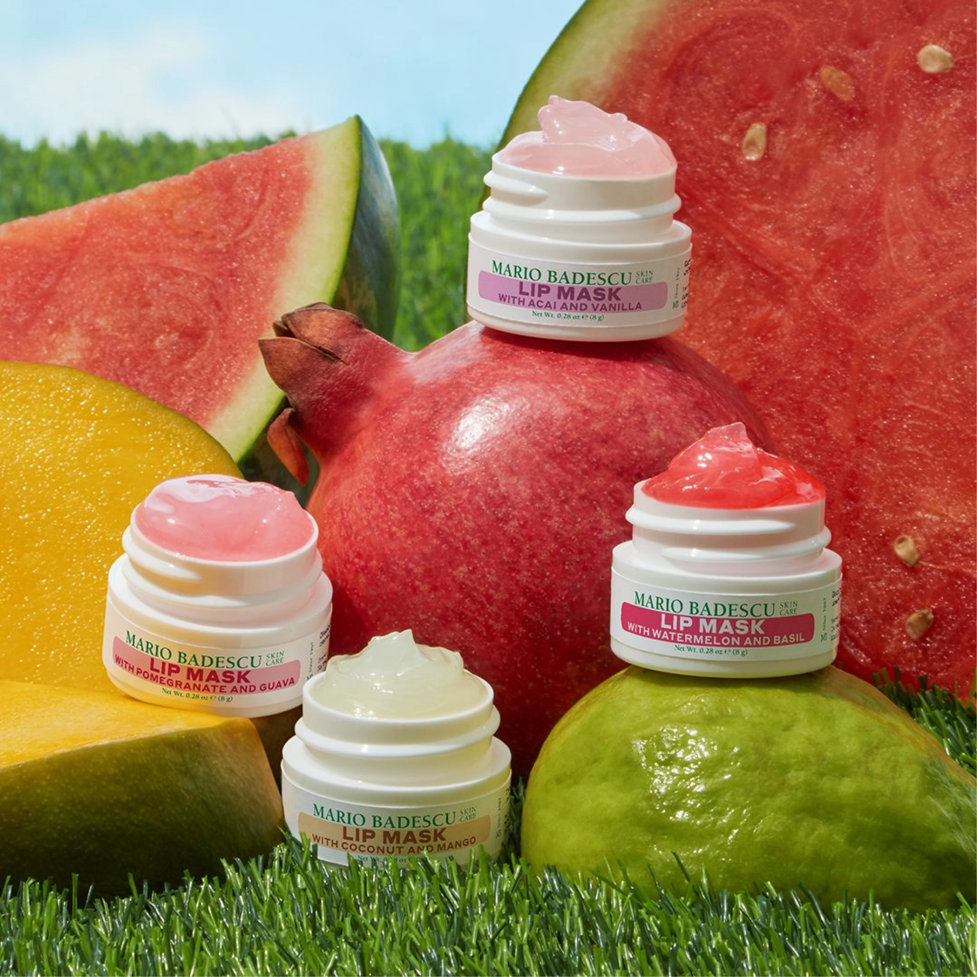 Колекція нічних масок для губ Lip Mask Collection MARIO BADESCU — фото 5