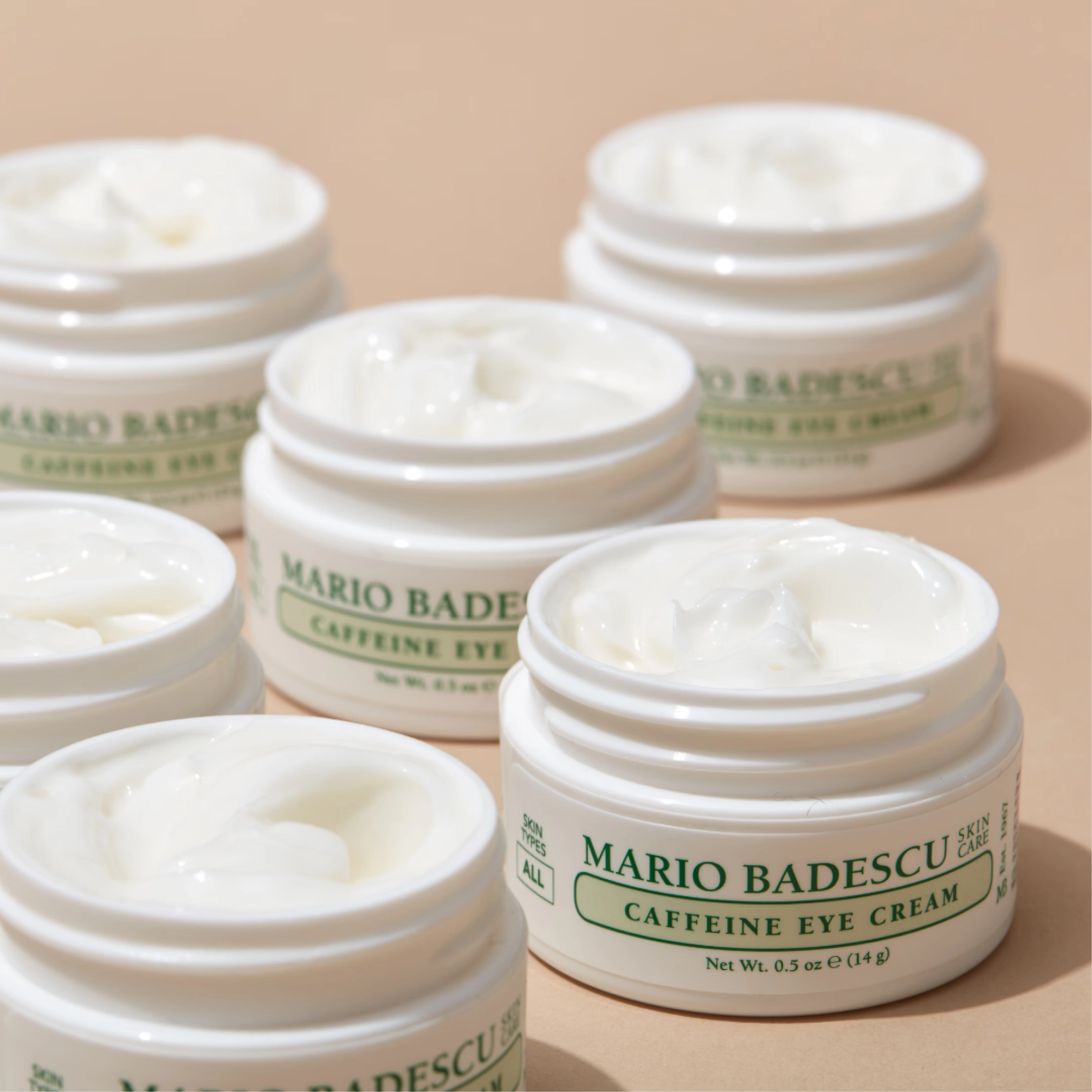 Крем для шкіри навколо очей проти набряків Caffeine Eye Cream MARIO BADESCU Вага 14 г — фото 6