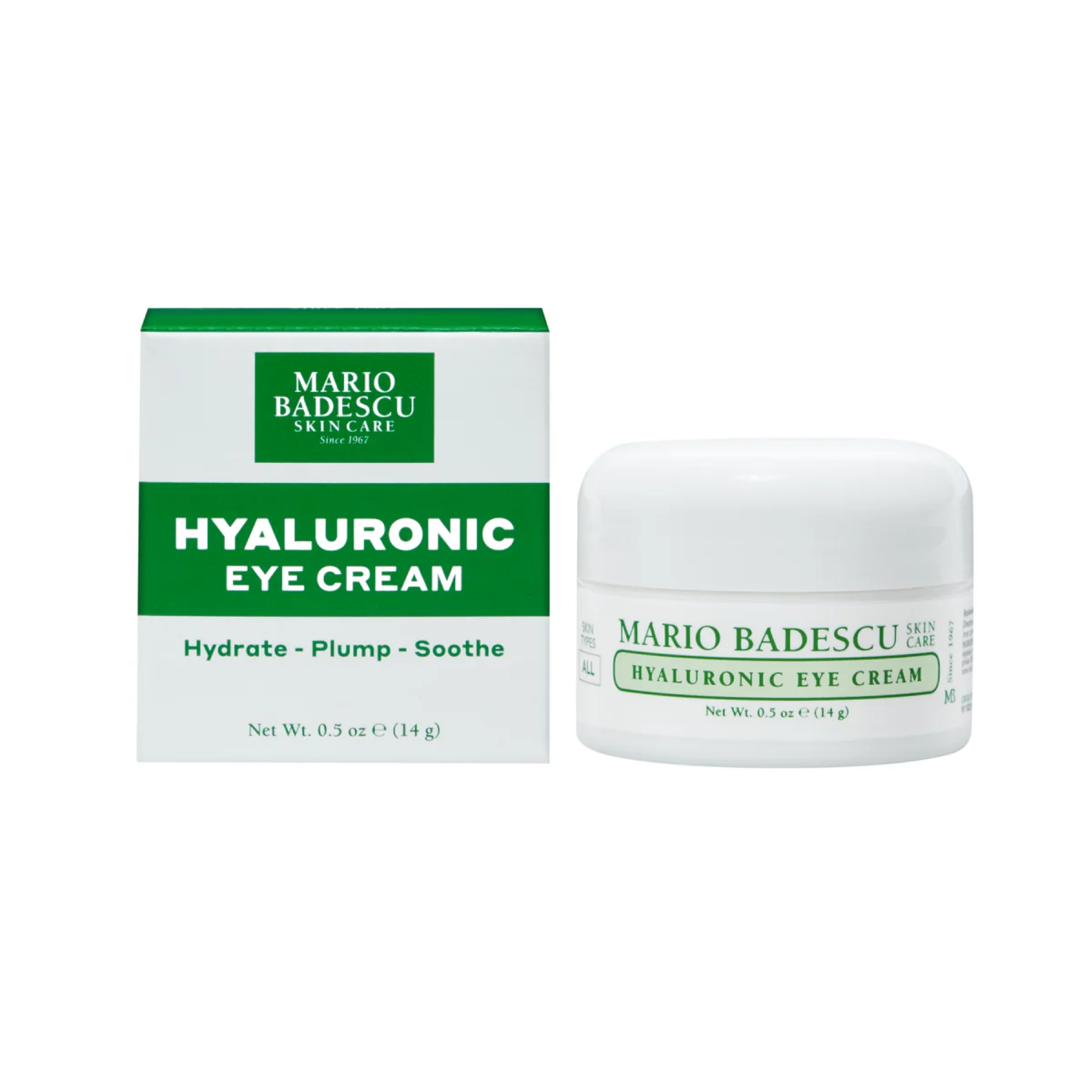 Зволожувальний крем для шкіри навколо очей Hyaluronic Eye Cream MARIO BADESCU Вага 14 г — фото 6