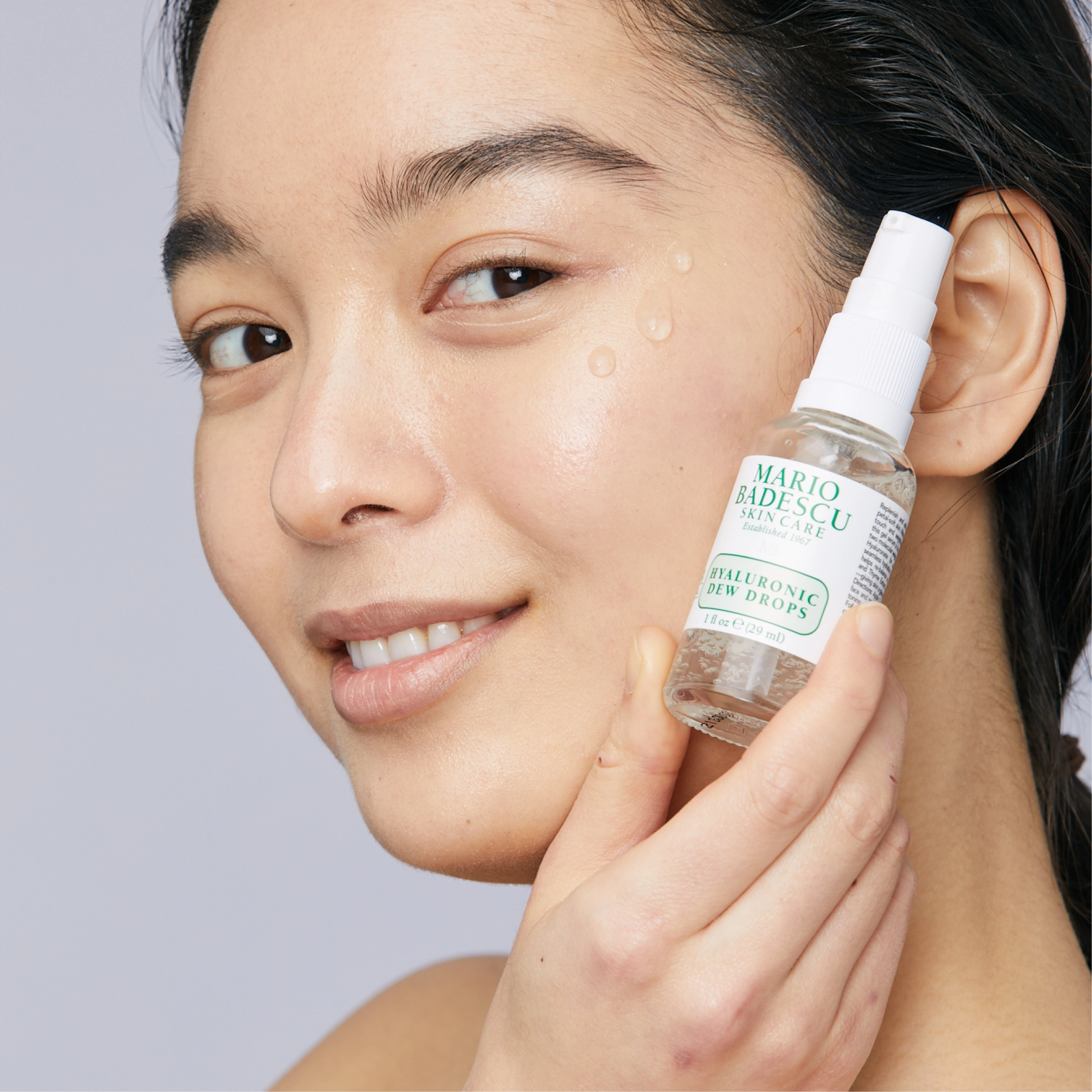 Зволожувальна сироватка для сяйва шкіри Hyaluronic Dew Drops MARIO BADESCU Обʼєм 29 мл — фото 4