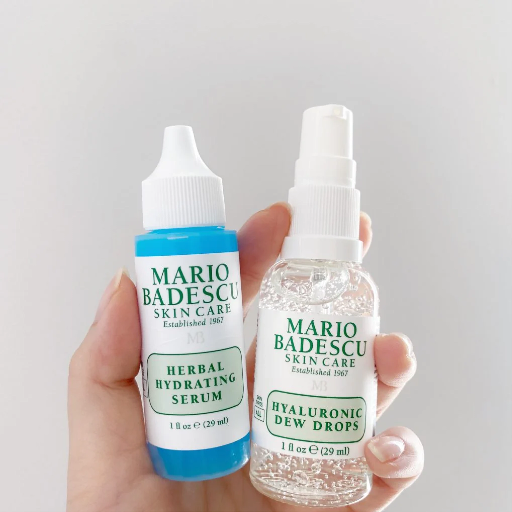 Зволожувальна сироватка для сяйва шкіри Hyaluronic Dew Drops MARIO BADESCU Обʼєм 29 мл — фото 6