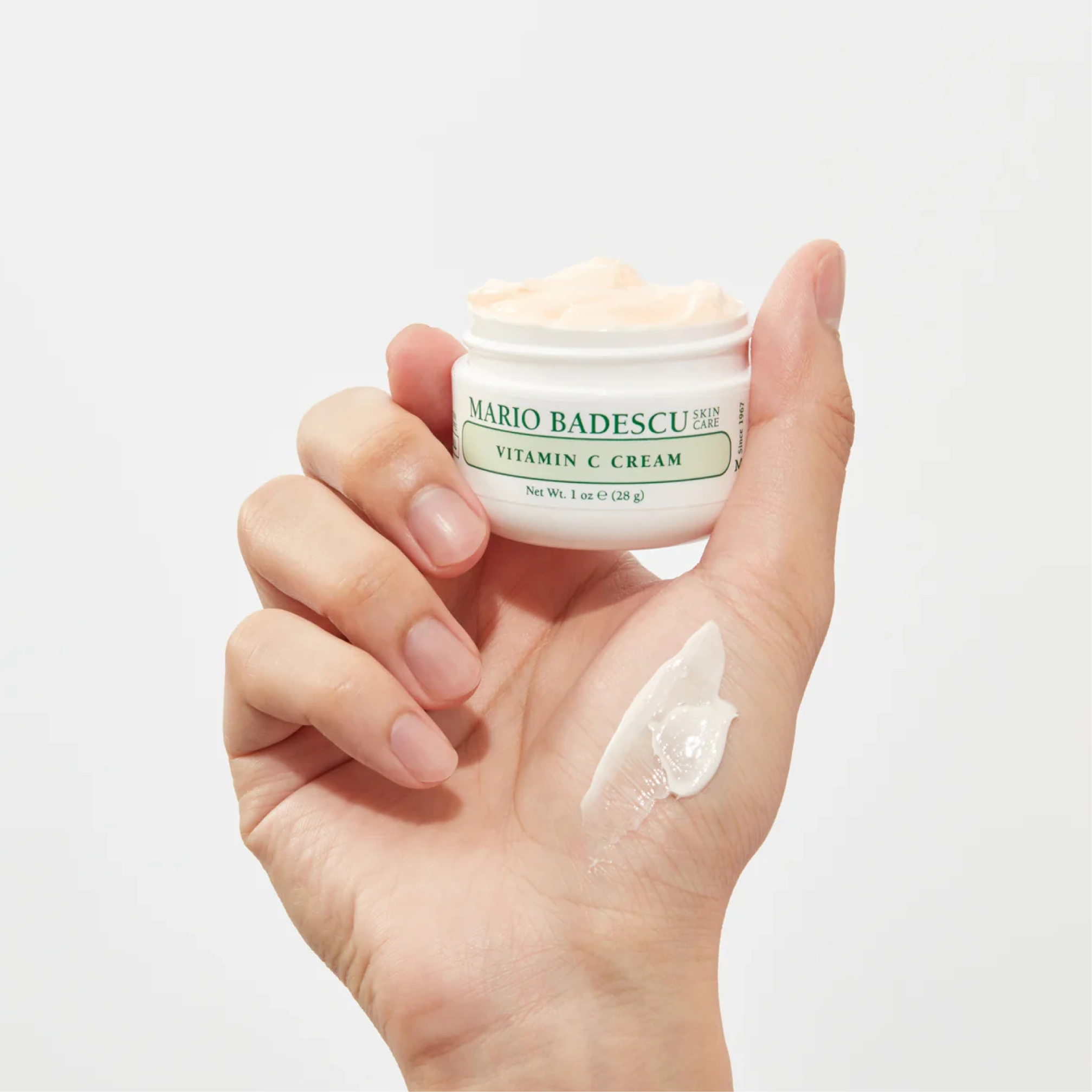 Освітлювальний крем для обличчя з 10% вітаміну C Vitamin C Cream MARIO BADESCU Вага 28 г — фото 4