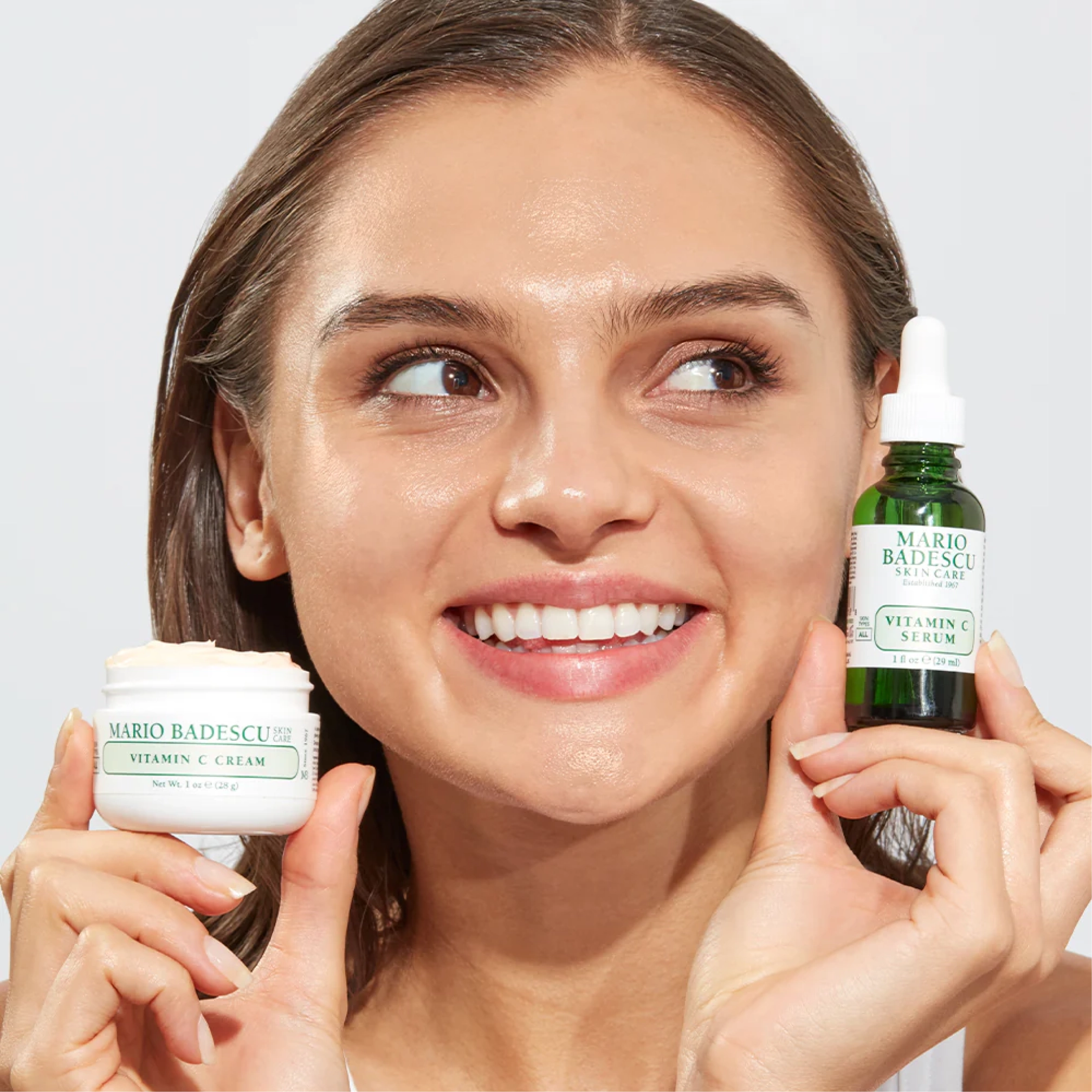 Освітлювальний крем для обличчя з 10% вітаміну C Vitamin C Cream MARIO BADESCU Вага 28 г — фото 7