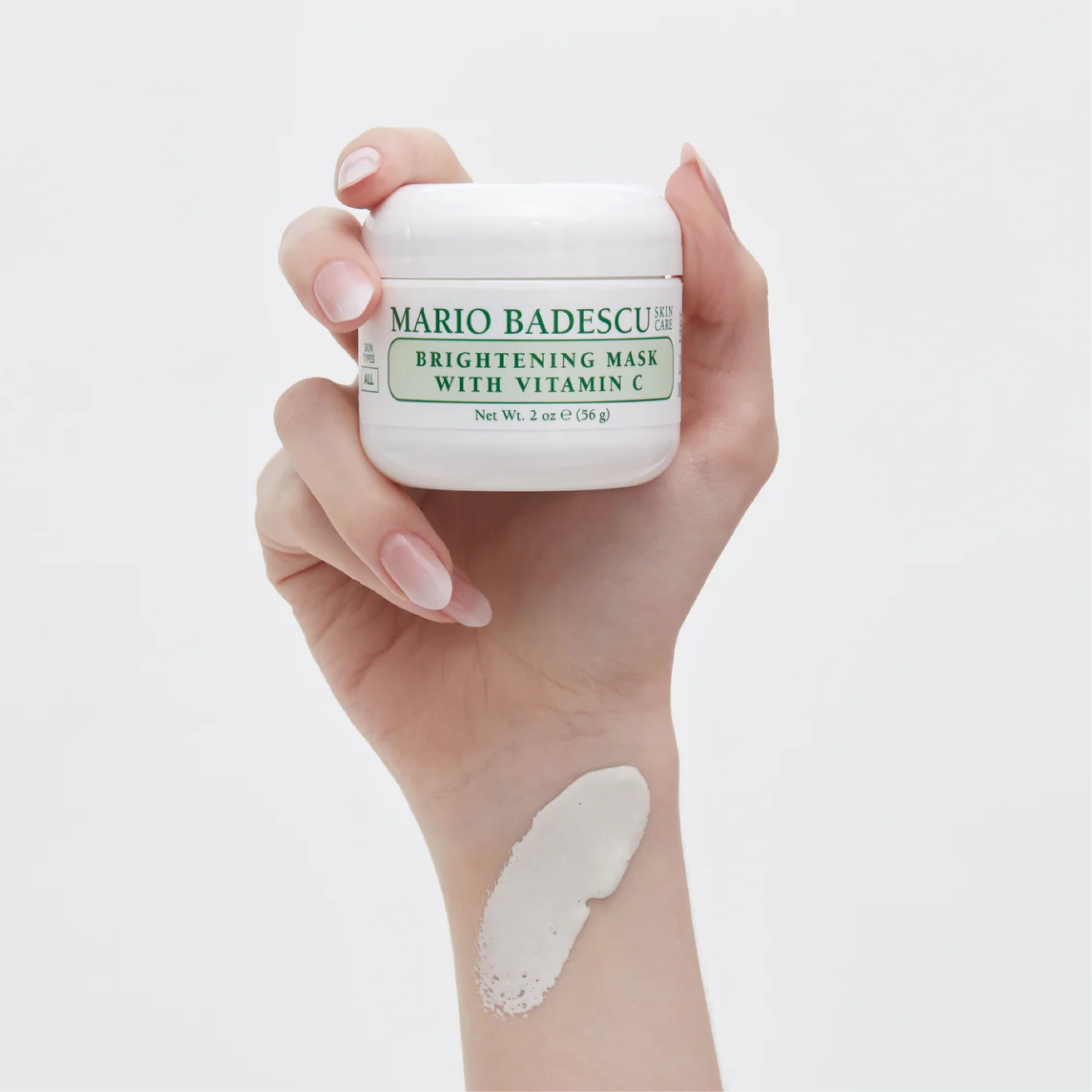 Освітлювальна маска для обличчя з вітаміном C Brightening Mask with Vitamin C MARIO BADESCU Вага 56 г — фото 3