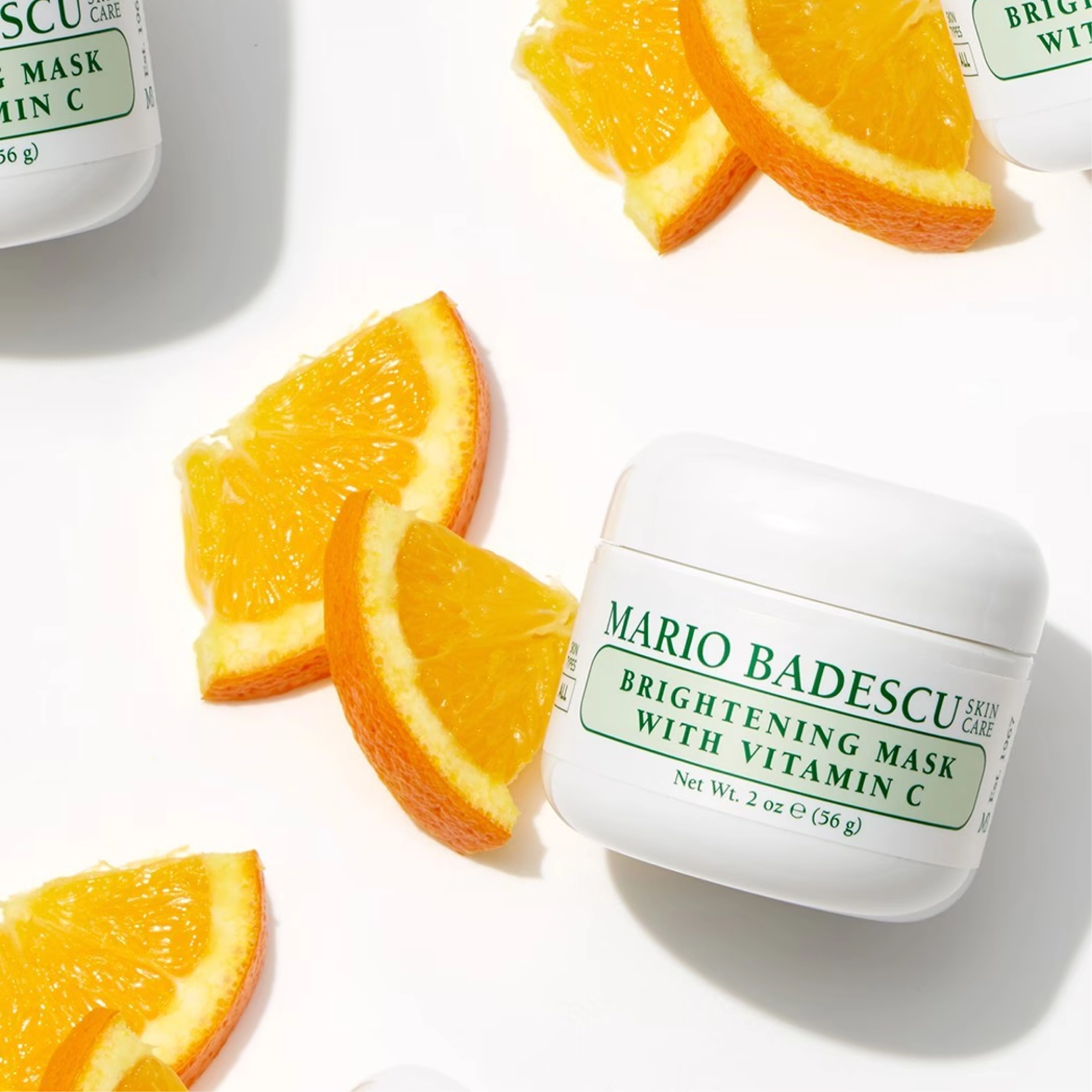 Освітлювальна маска для обличчя з вітаміном C Brightening Mask with Vitamin C MARIO BADESCU Вага 56 г — фото 4