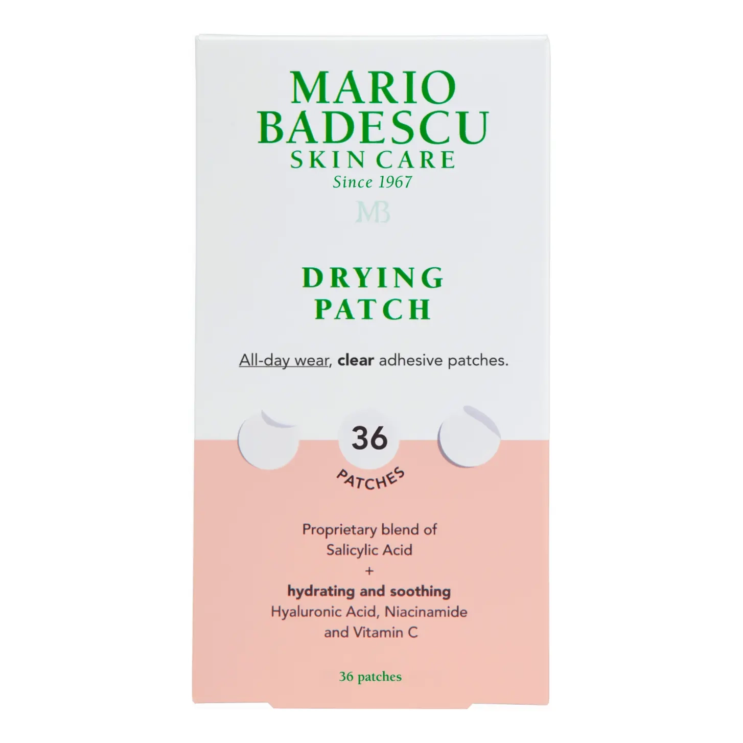 Прозорі патчі проти висипань Drying Patch MARIO BADESCU