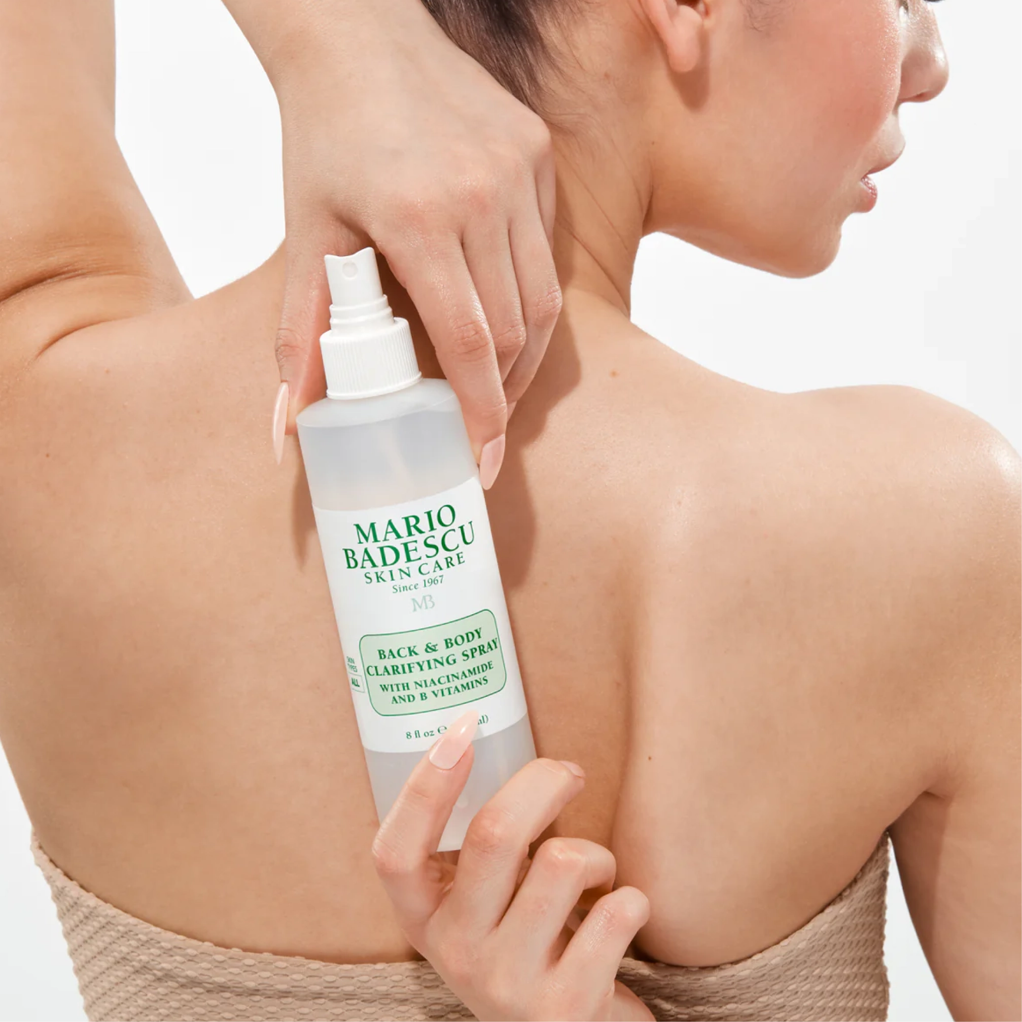Спрей для тіла проти висипань Back & Body Clarifying Spray MARIO BADESCU Обʼєм 236 мл — фото 4