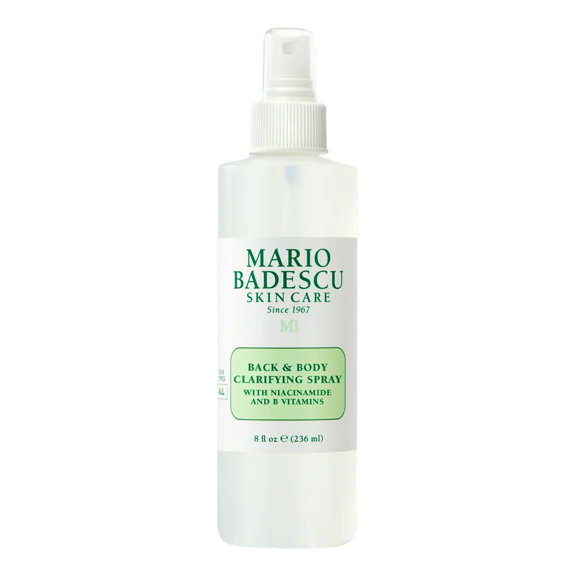 Спрей для тіла проти висипань Back & Body Clarifying Spray MARIO BADESCU Обʼєм 236 мл