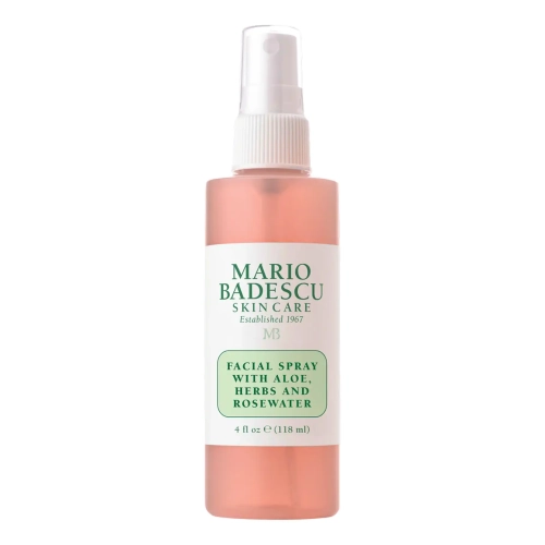 Зволожувальний міст для обличчя з трояндовою водою та алое вера Facial Spray with Aloe, Herbs and Rosewater mario-badescu