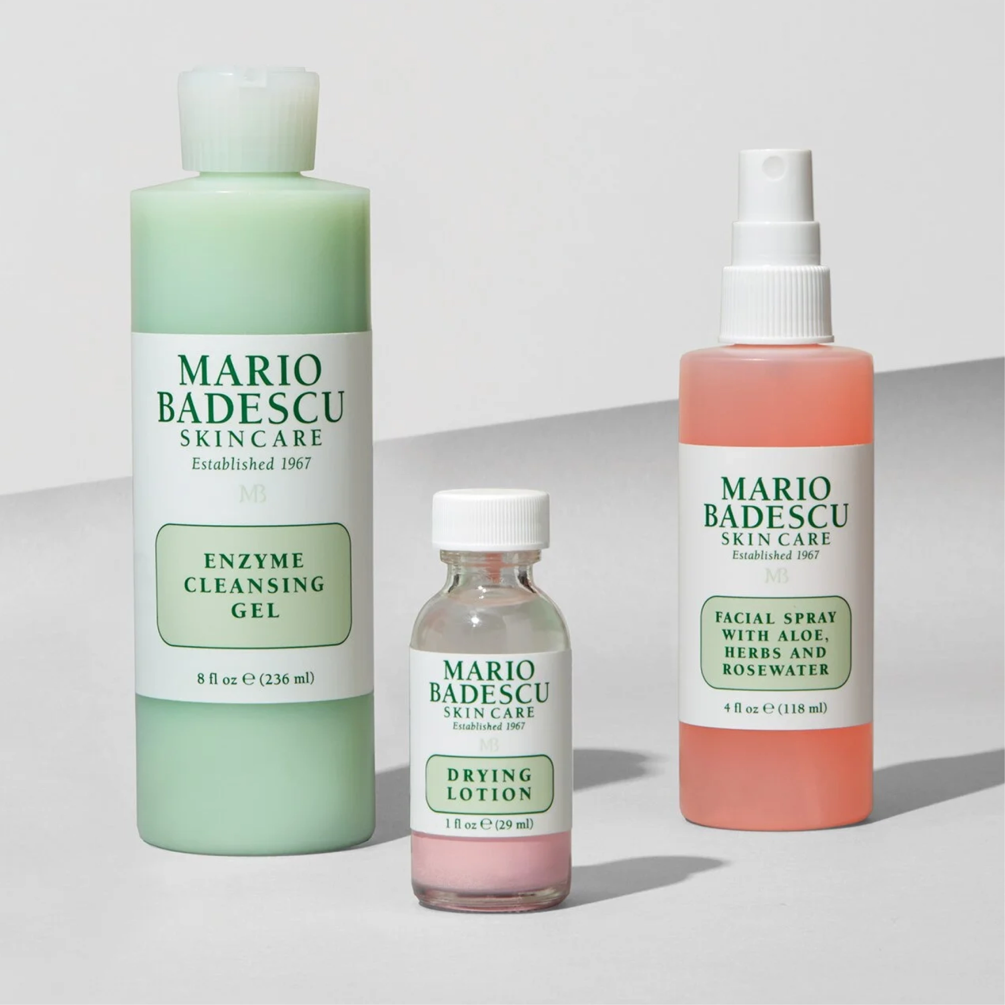 Зволожувальний міст для обличчя з трояндовою водою та алое вера Facial Spray with Aloe, Herbs and Rosewater MARIO BADESCU Обʼєм 118 мл — фото 7