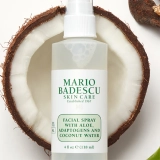 Антиоксидантний міст для обличчя з адаптогенами та кокосовою водою Facial Spray with Aloe, Adaptogens and Coconut Water MARIO BADESCU Обʼєм 118 мл — фото 6