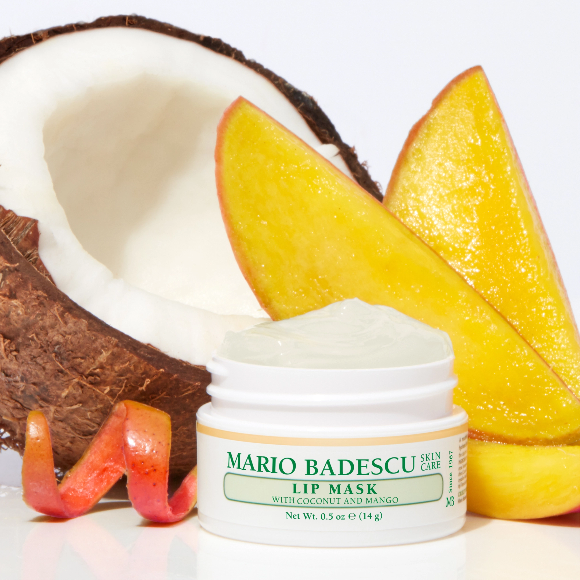 Нічна маска для губ з ароматом кокоса та манго Lip Mask MARIO BADESCU Відтінок Coconut and Mango — фото 6