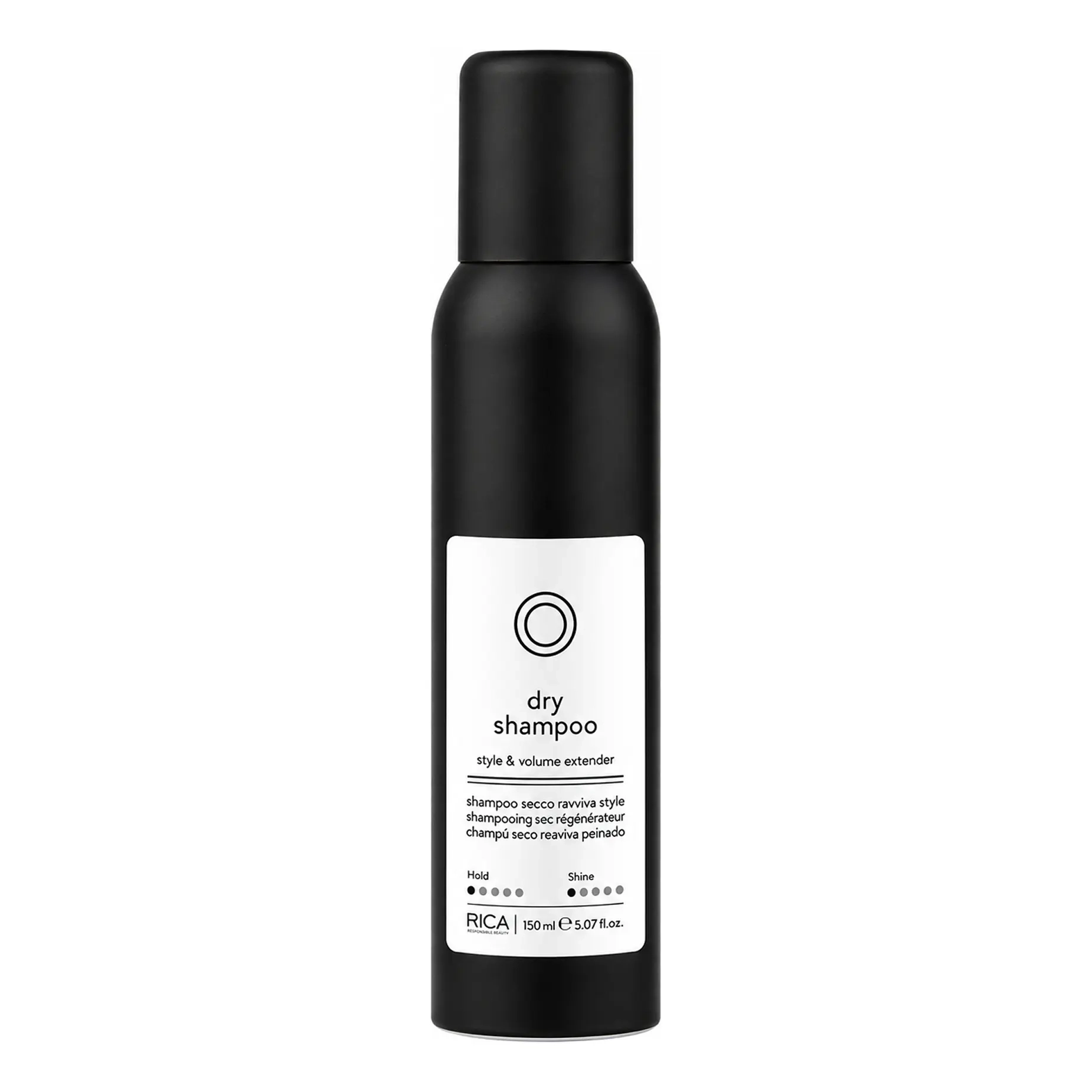 Сухий шампунь для об'єму та текстури волосся Dry Shampoo RICA Обʼєм 150 мл