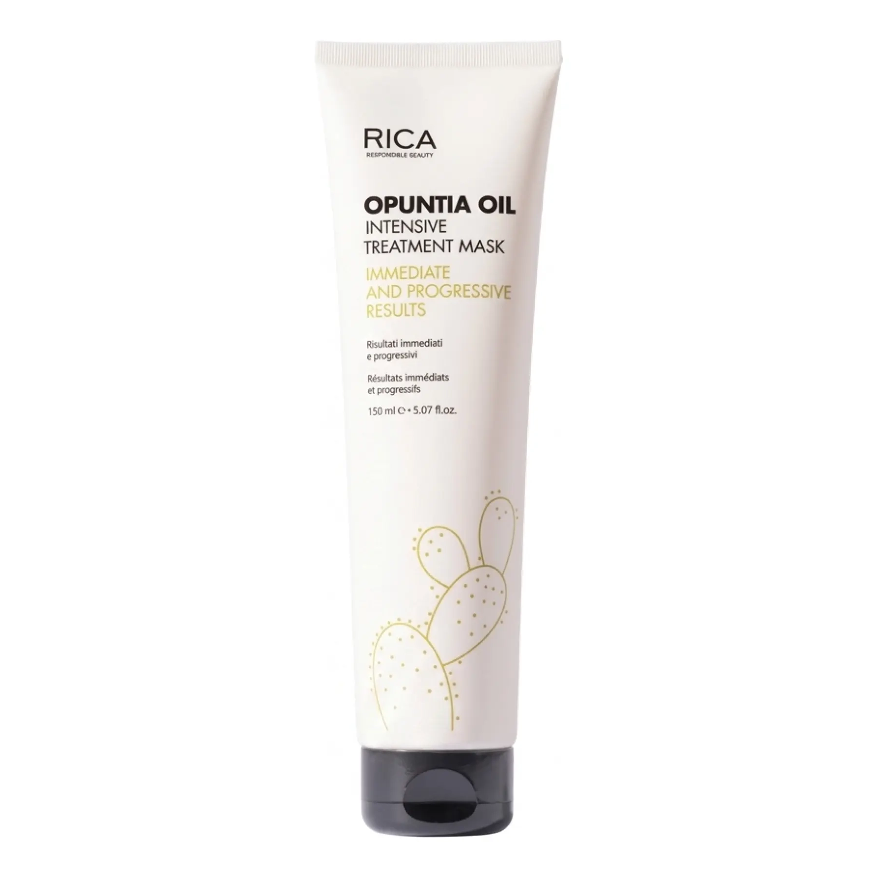 Інтенсивна відновлювальна маска з олією опунції Opuntia Oil Intensive Treatment Mask RICA Обʼєм 150 мл