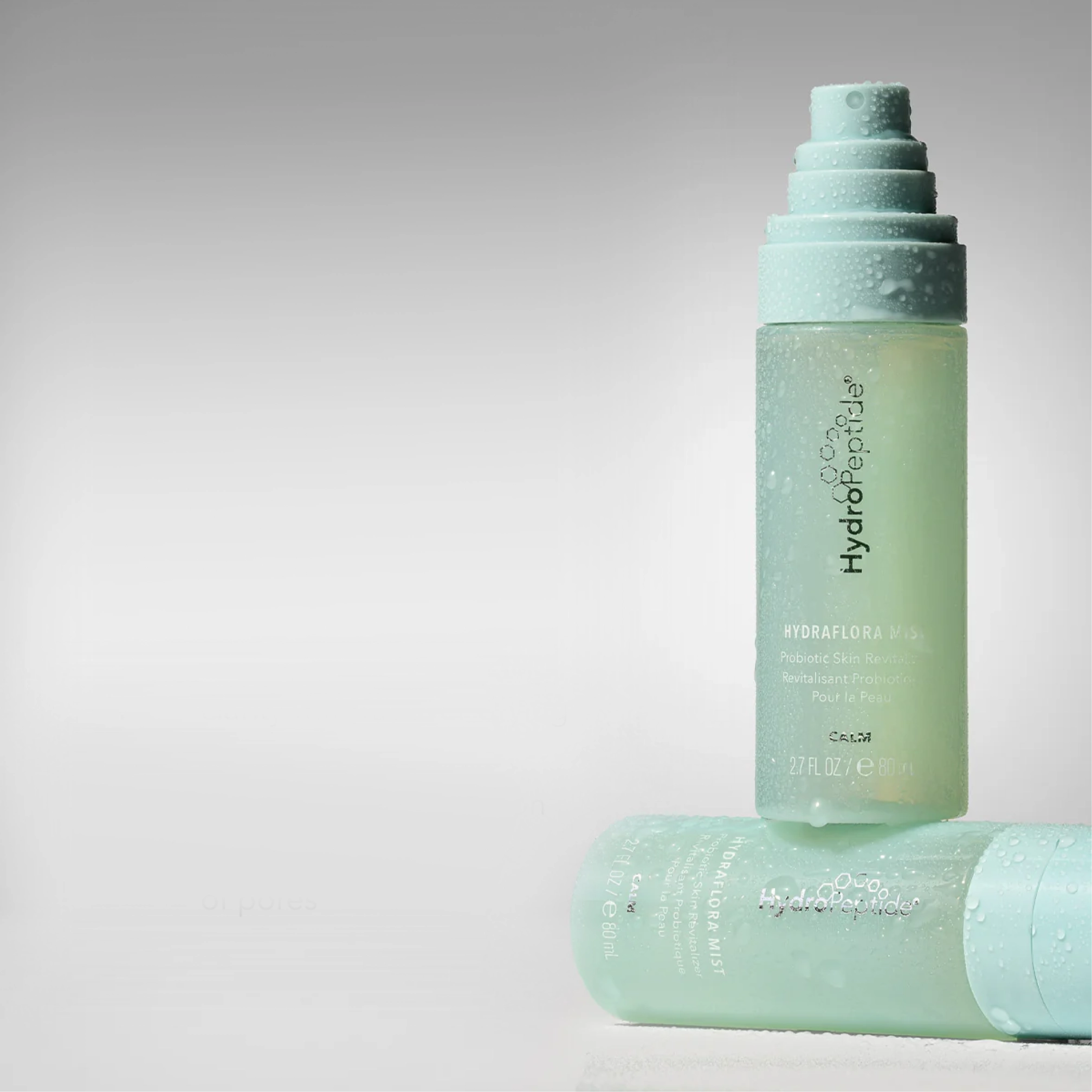 Пробіотичний міст для зволоження, тонізації та сяйва шкіри HydraFlora Mist HYDROPEPTIDE Обʼєм 80 мл — фото 5