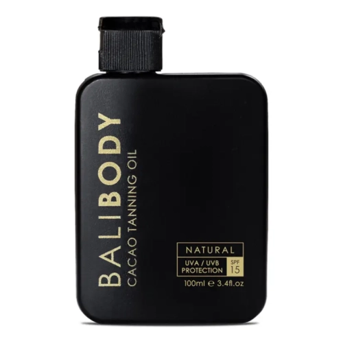 Олія для засмаги з какао Cacao Tanning Oil SPF 15 bali-body