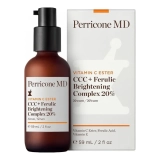Сироватка для обличчя з вітаміном С 20% та феруловою кислотою Vitamin C Ester CCC+ Ferulic Brightening Complex 20% PERRICONE MD Обʼєм 59 мл