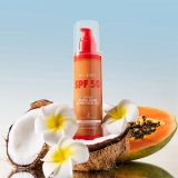 Легкий сонцезахисний гель з ефектом сяйва Sheer Glow Sunscreen Gel SPF50 BALI BODY Обʼєм 95 мл — фото 4