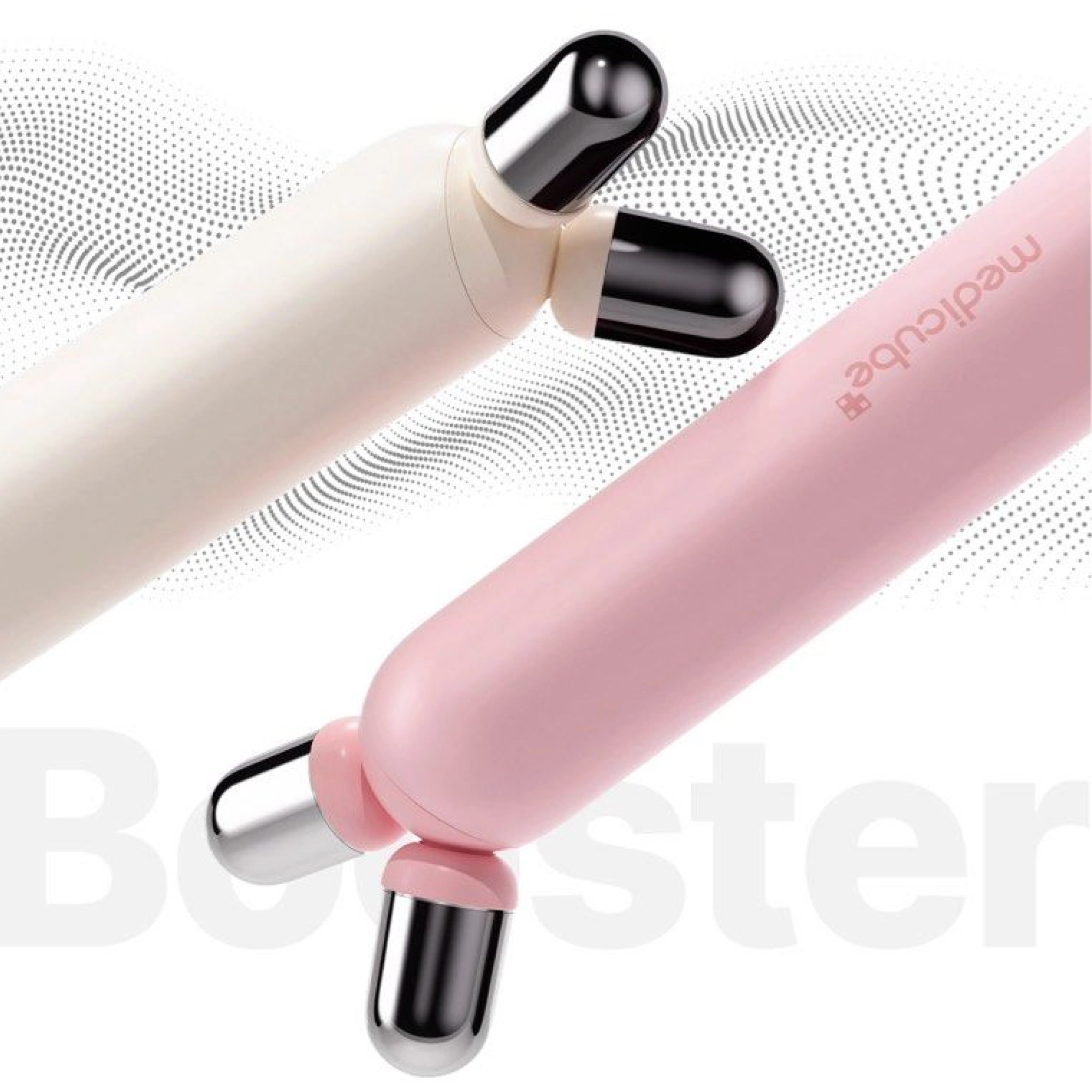 Масажна роликова EMS-насадка Booster V Roller MEDICUBE Відтінок Beige — фото 7