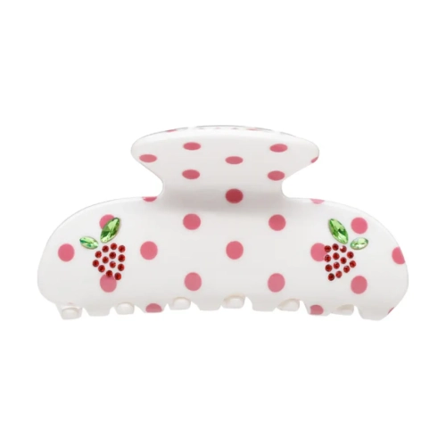 Заколка-краб для волосся Sweetheart Clip in Coconut Berry Dot emi-jay