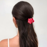 Середня заколка-краб для волосся Midi Blossom Clip in Sangria Bloom EMI JAY — фото 3