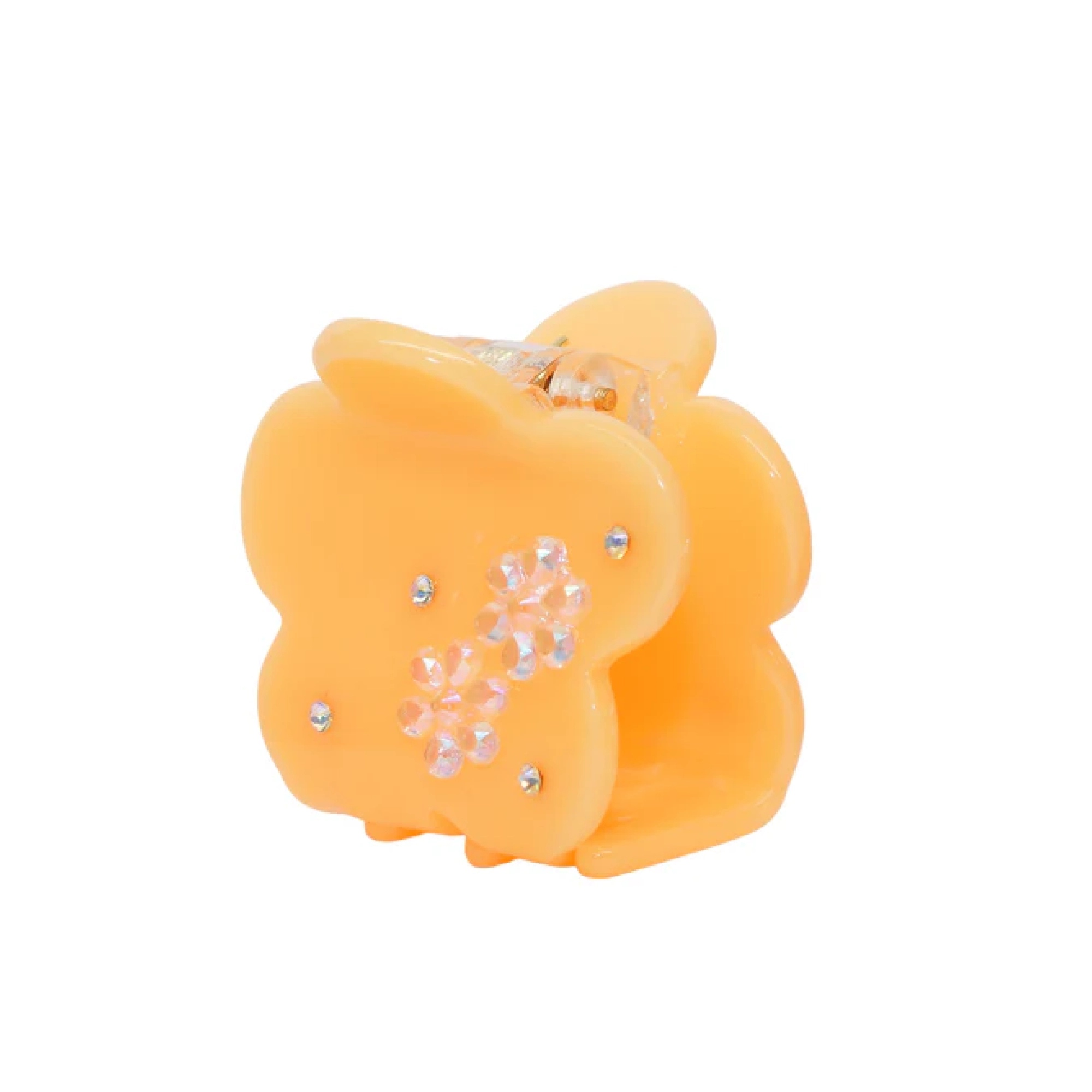 Средняя заколка-краб для волос EMI JAY Midi Blossom Clip in Peach