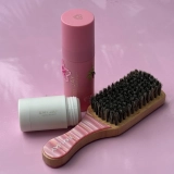 Міні расческа для волос Mini Boar Bristle Brush in Lychee Baby EMI JAY — фото 4