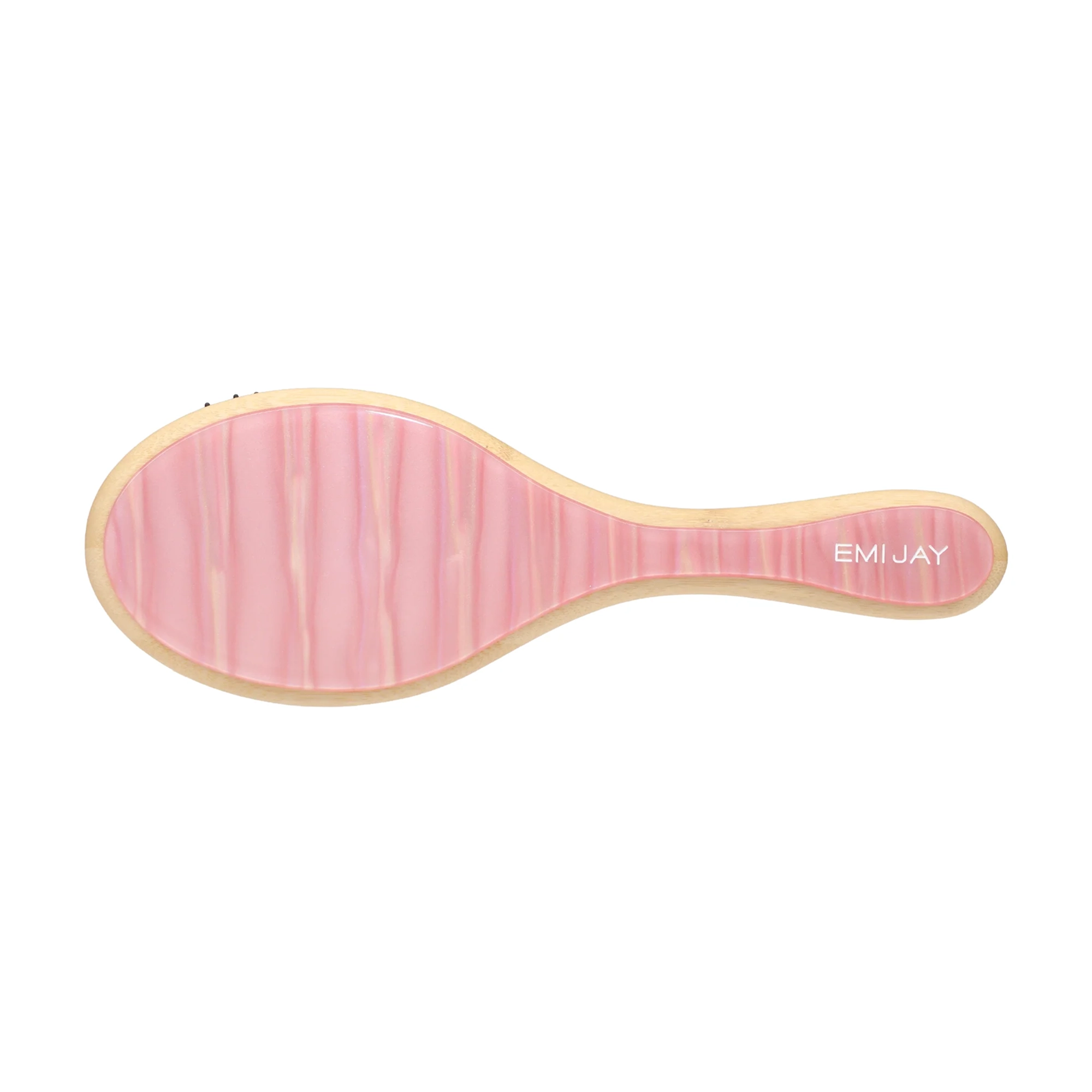 Овальная расческа для волос Flat Brush in Lychee Baby EMI JAY — фото 2