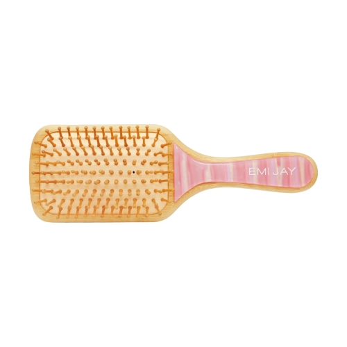 Бамбукова щітка для волосся Bamboo Paddle Brush in Lychee Baby emi-jay