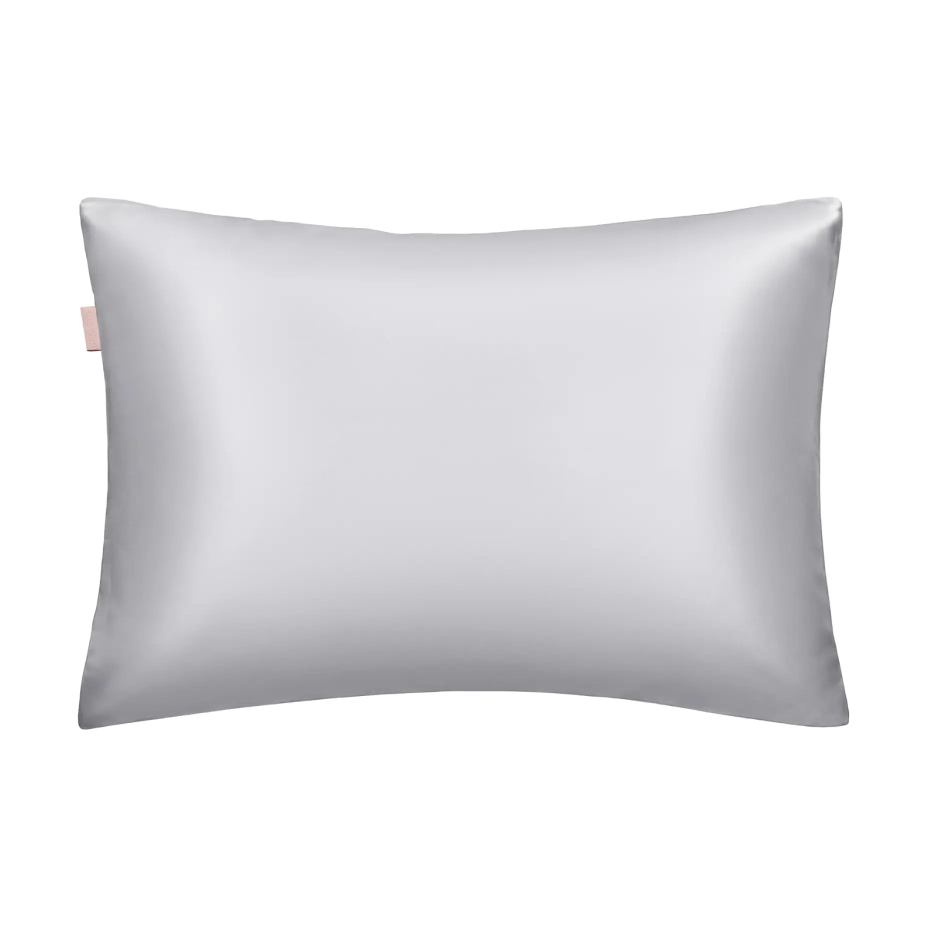 Шелковая наволочка с сатином Soft Silk Pillowcase MON MOU Оттенок Pearl Gray
