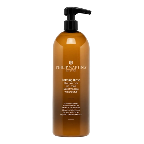 Заспокійлива маска для шкіри голови з проявами лупи Calming Rinse philip-martins Обʼєм 1000 мл