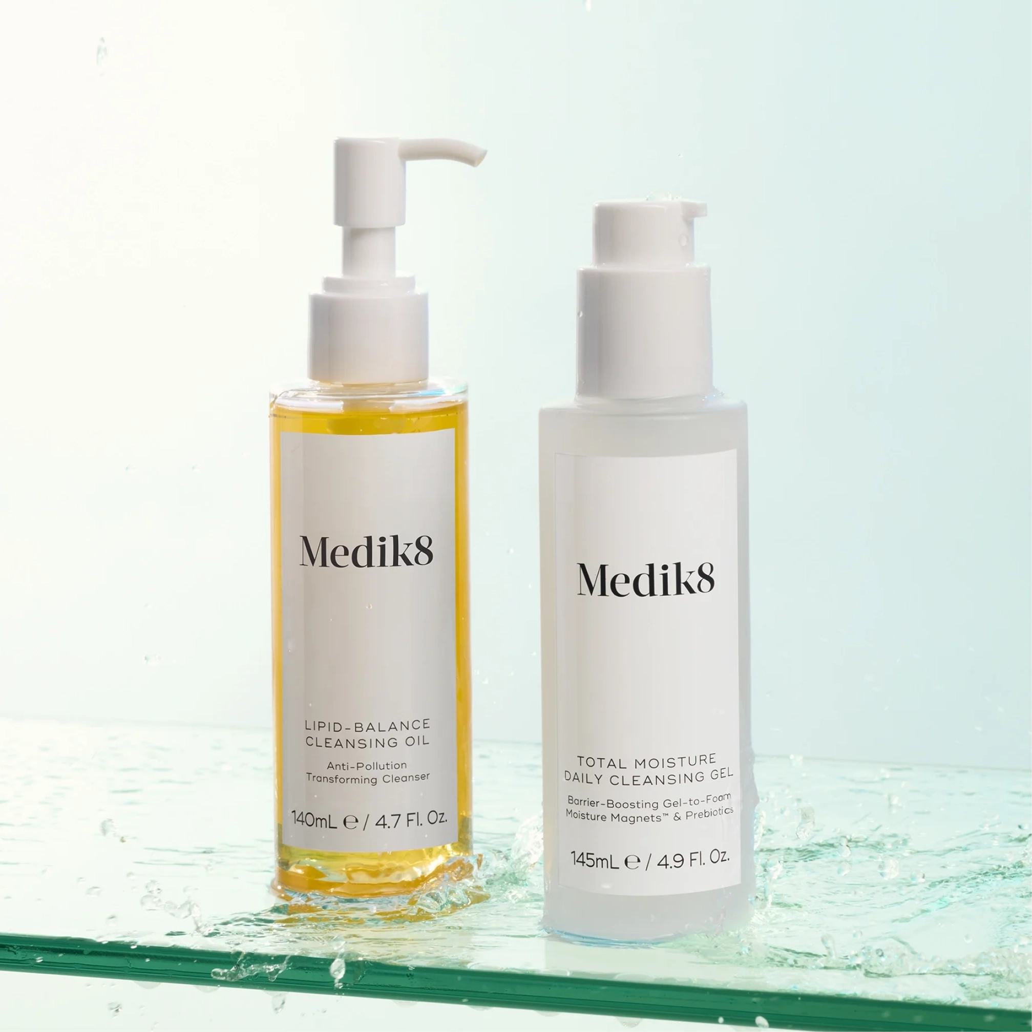 Зволожувальний гель для очищення шкіри Total Moisture Daily Cleansing Gel MEDIK8 Обʼєм 145 мл — фото 10