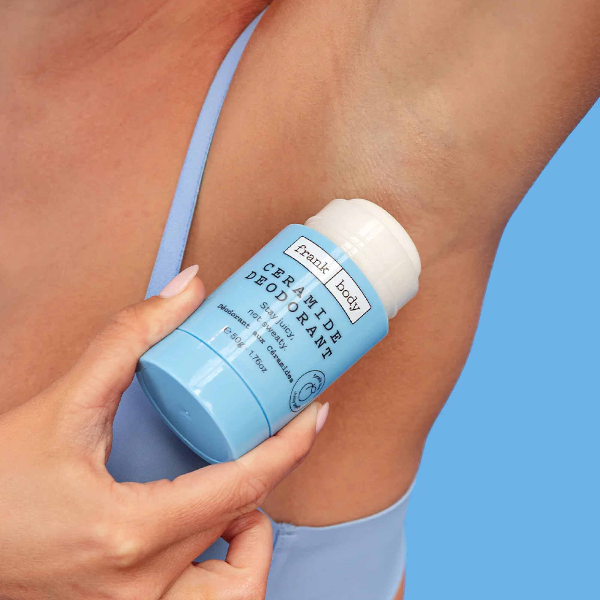 Увлажняющий дезодорант с церамидами Ceramide Deodorant FRANK BODY Вес 50 г — фото 3