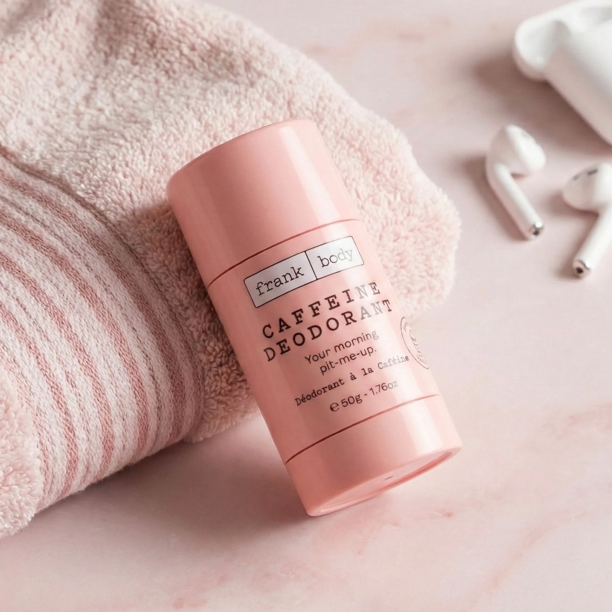 Живильний дезодорант з олією кавових зерен Caffeine Deodorant FRANK BODY Вага 50 г — фото 5